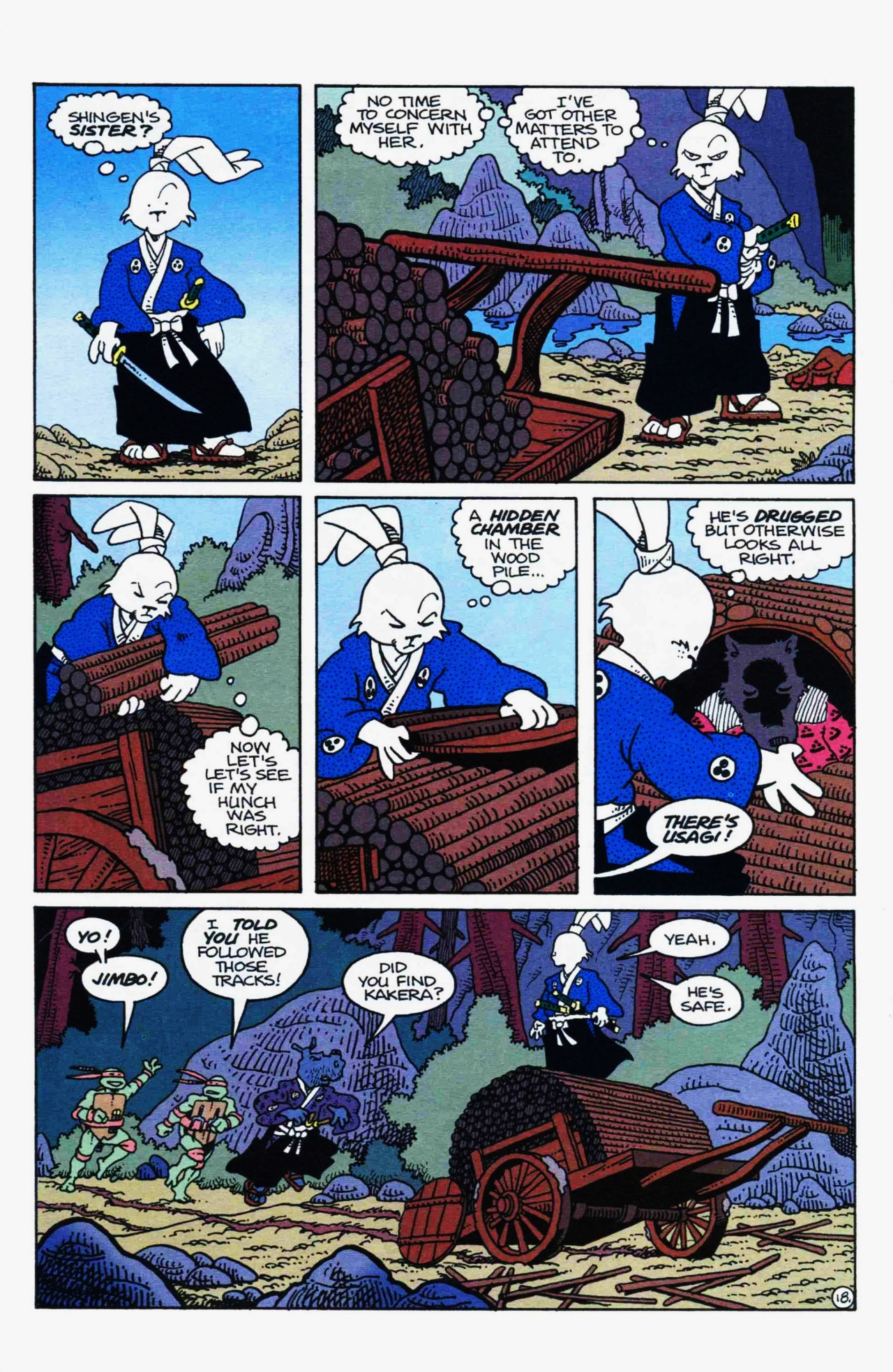 Read online Usagi Yojimbo (1993) comic -  Issue #3 - 20
