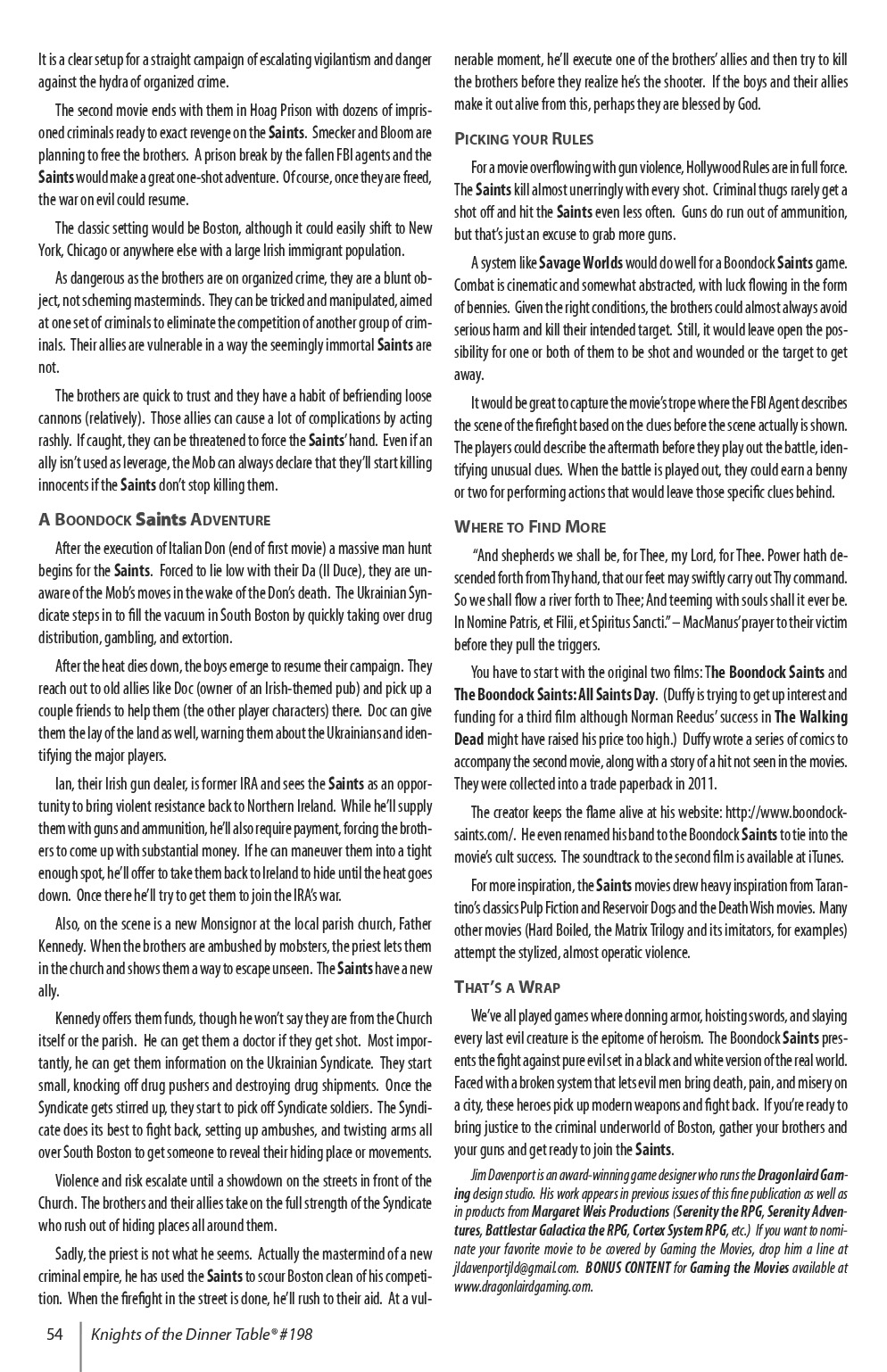 Read online Knights of the Dinner Table comic -  Issue #198 - 56