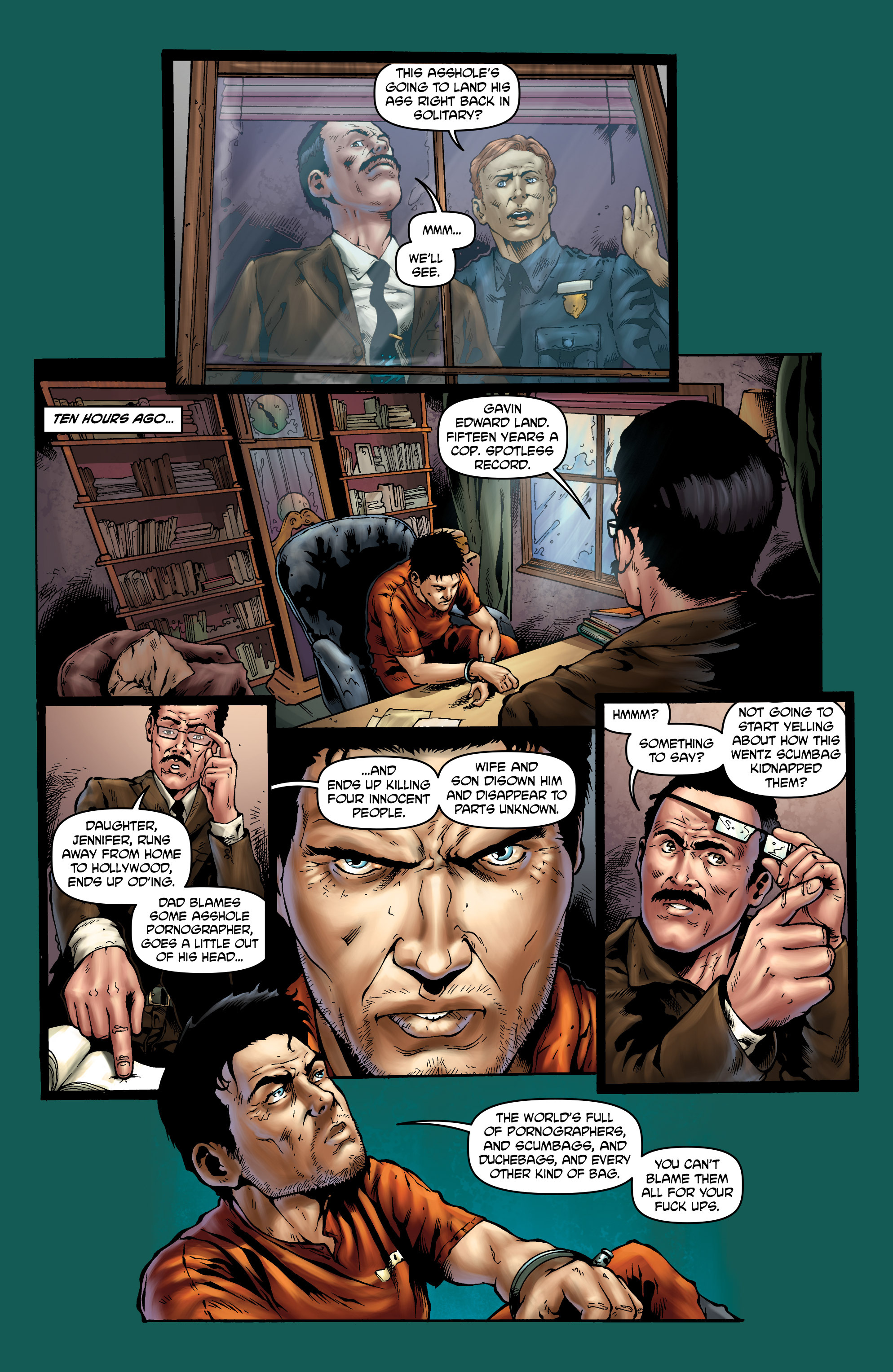 Read online Crossed: Badlands comic -  Issue #66 - 14