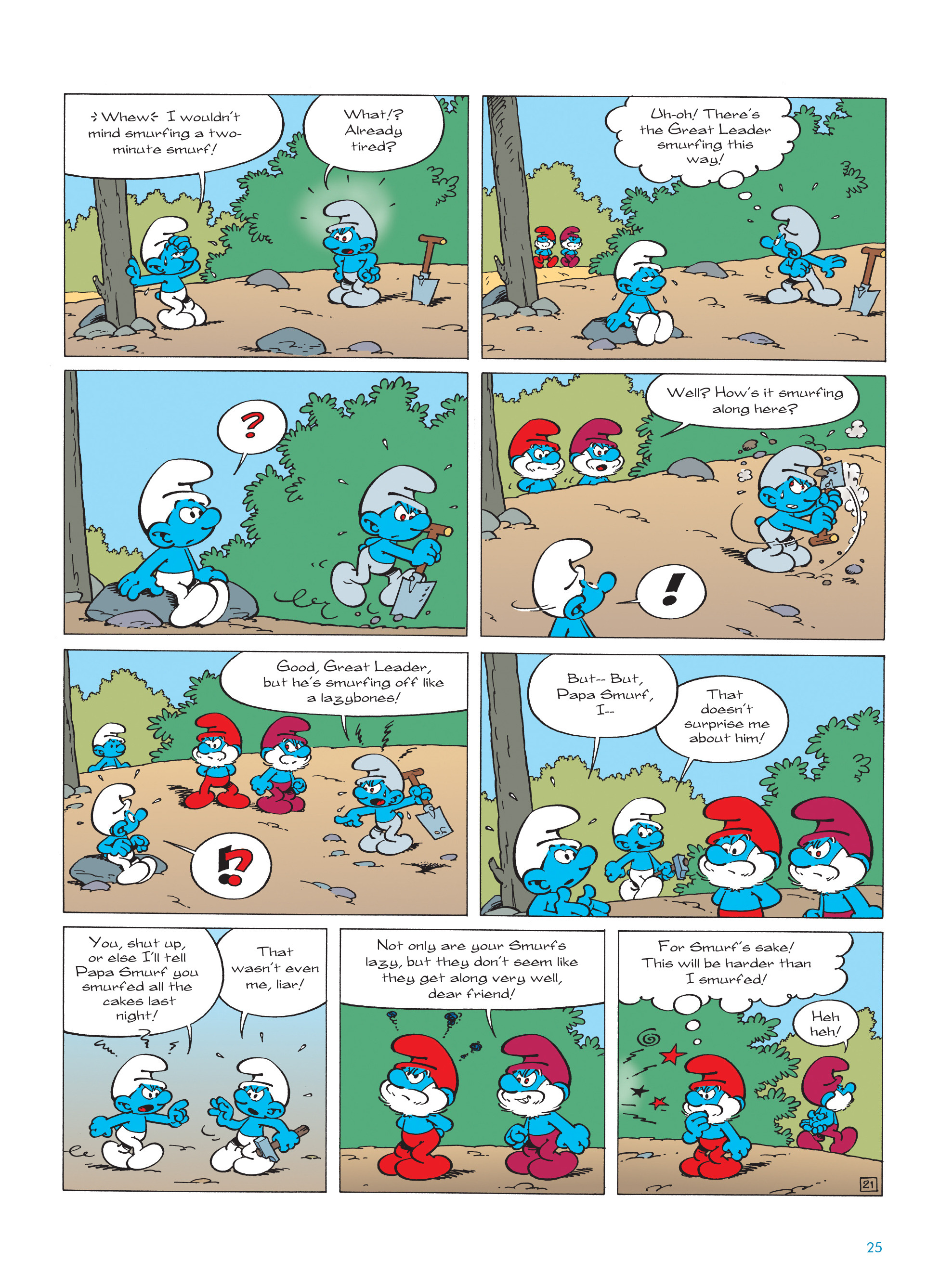 Read online The Smurfs comic -  Issue #22 - 26