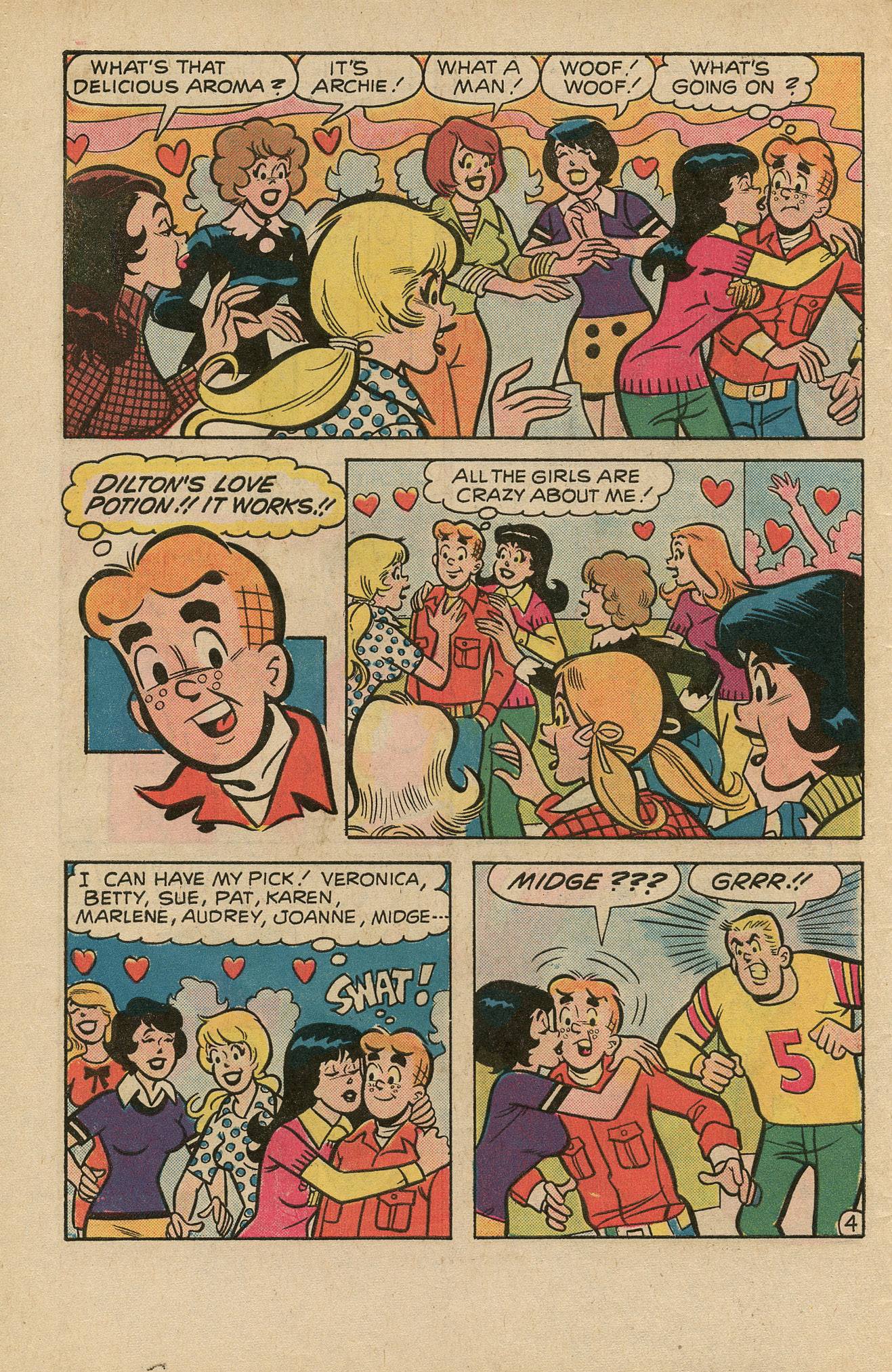 Read online Archie's TV Laugh-Out comic -  Issue #39 - 6