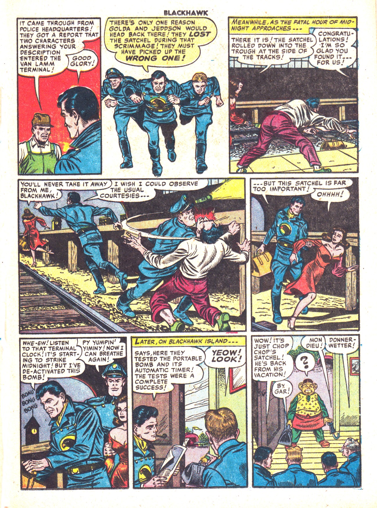Read online Blackhawk (1957) comic -  Issue #45 - 25