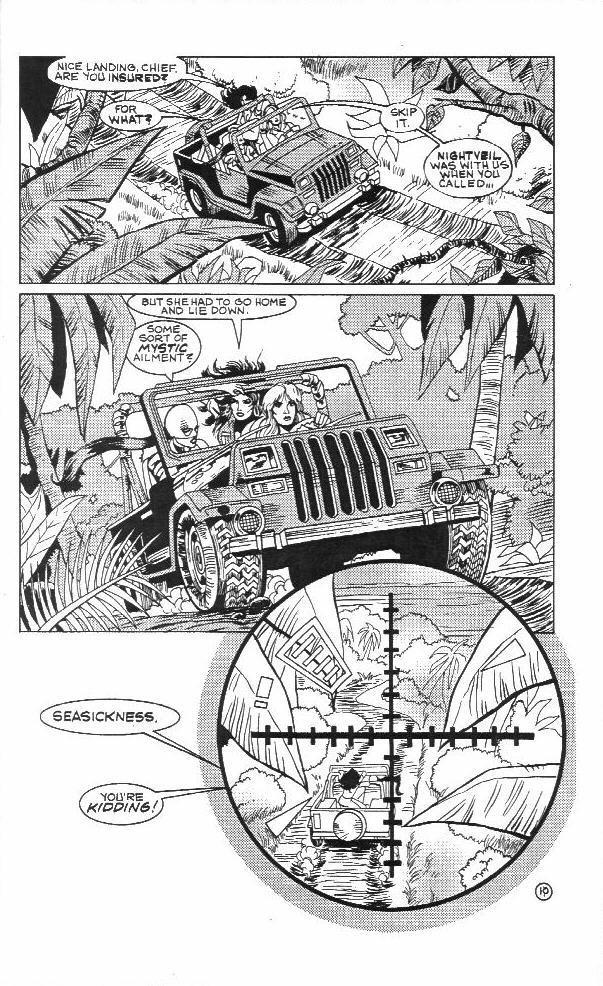 Read online Femforce: Claws of the She-Cat comic -  Issue # Full - 25