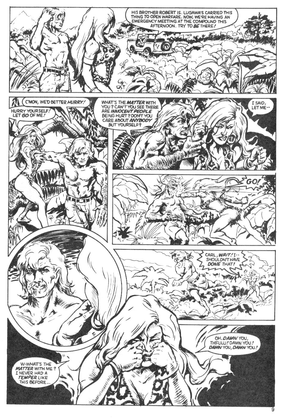 Read online Jungle Comics (1988) comic -  Issue #2 - 11