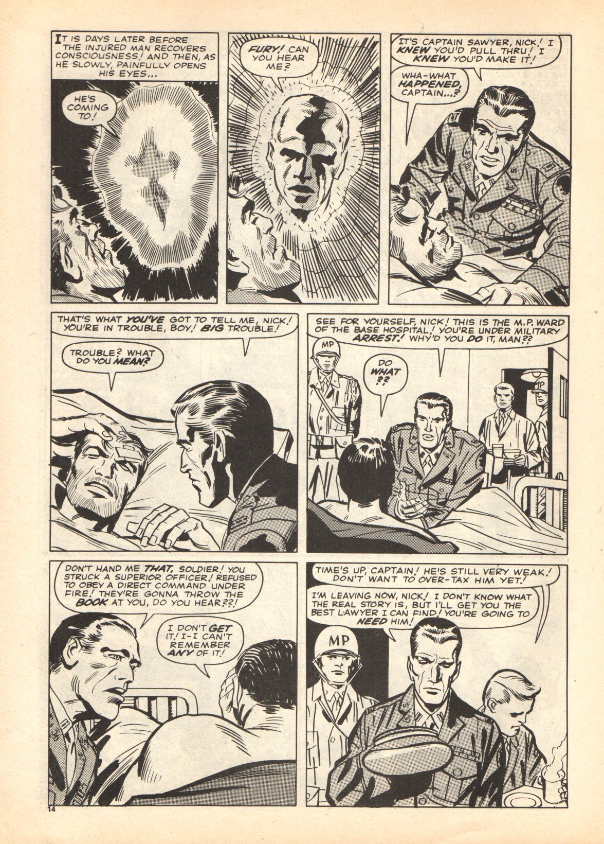 Read online Fury (1977) comic -  Issue #11 - 14