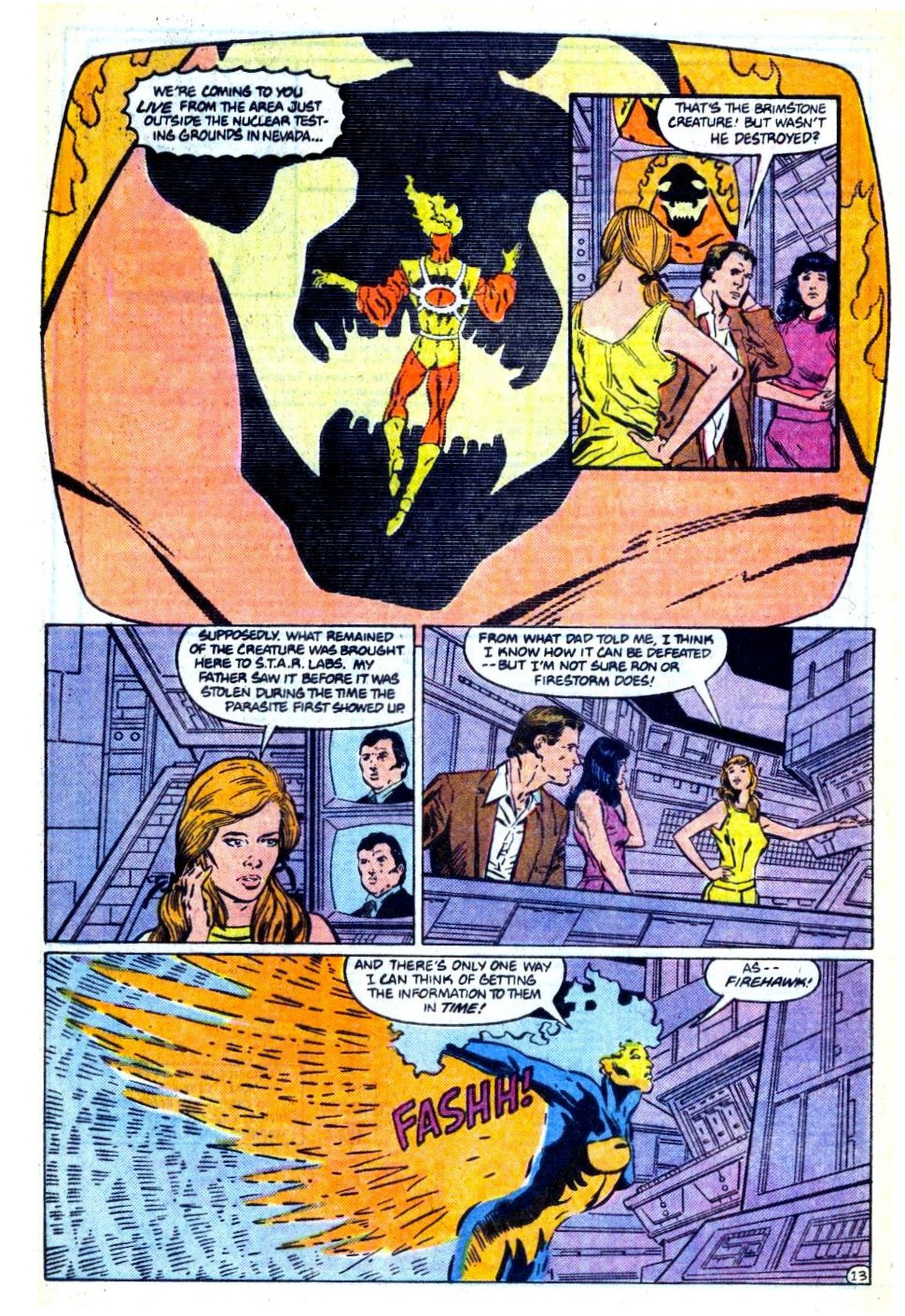 Firestorm, the Nuclear Man Issue #76 #12 - English 14