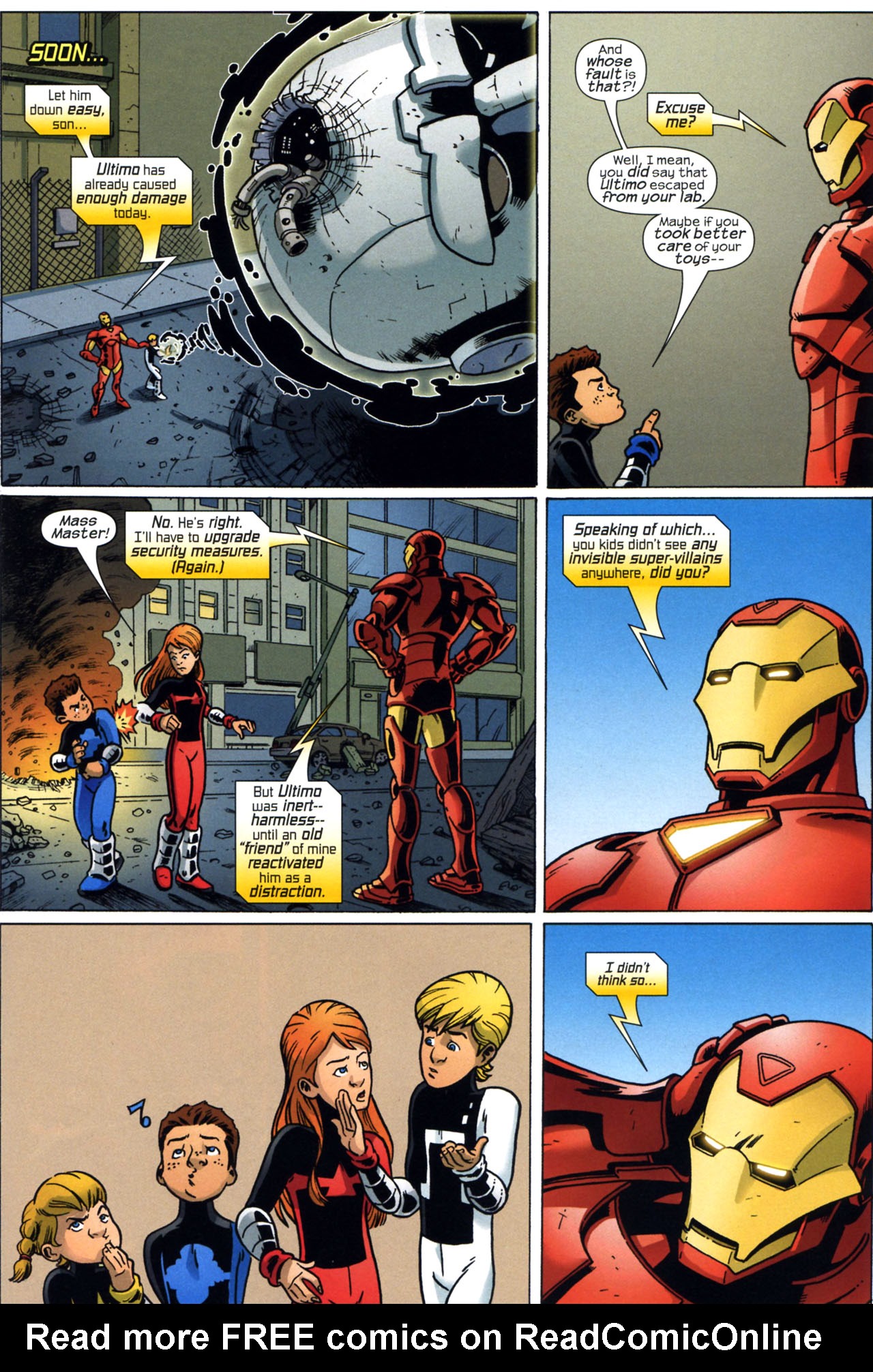 Read online Iron Man and Power Pack comic -  Issue #1 - 21