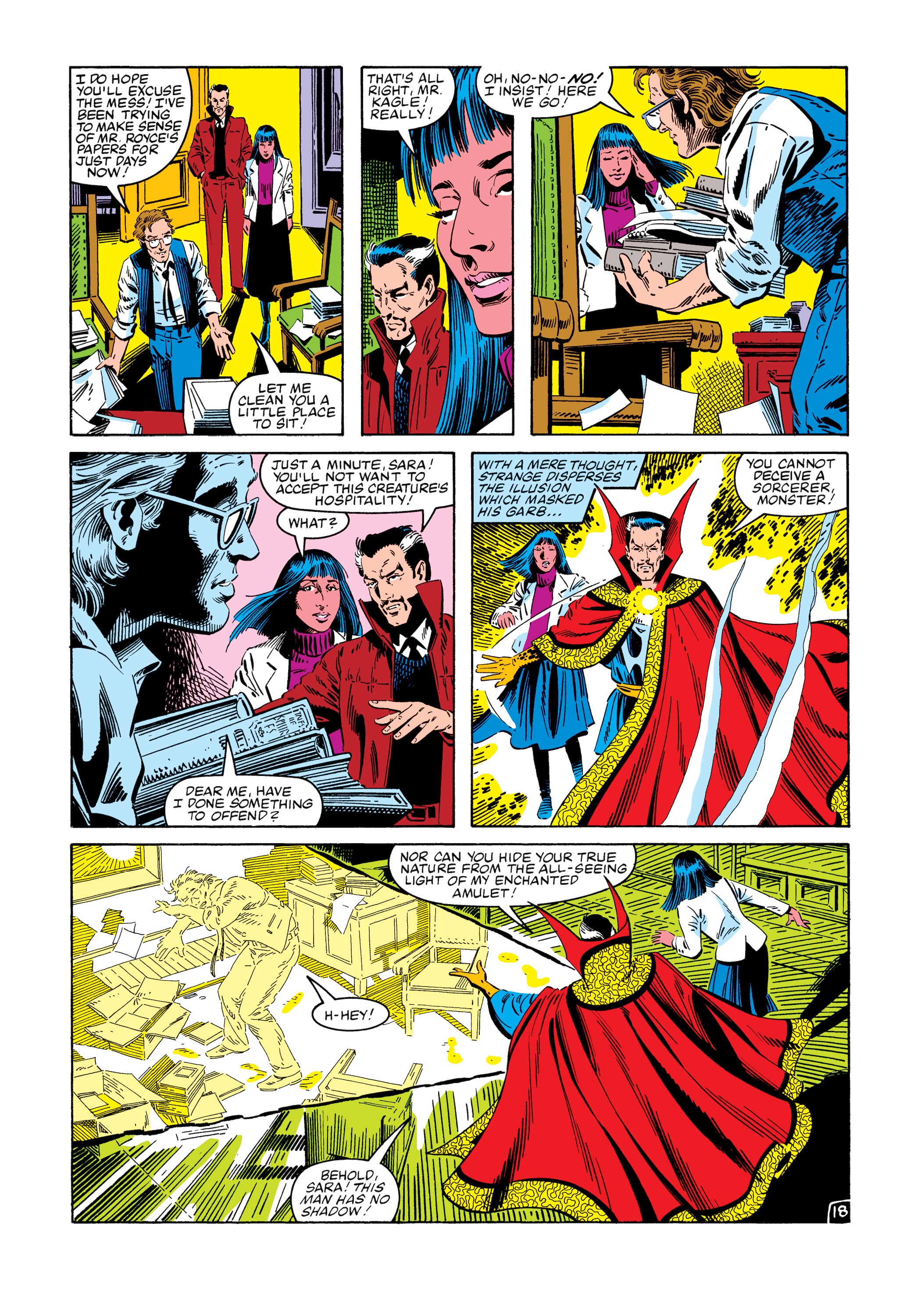 Read online Marvel Masterworks: Doctor Strange comic -  Issue # TPB 10 (Part 1) - 25