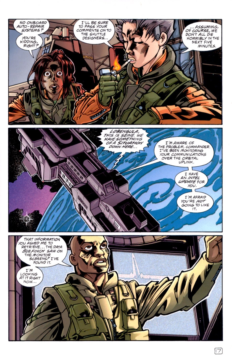 Read online Starship Troopers: Insect Touch comic -  Issue #2 - 19
