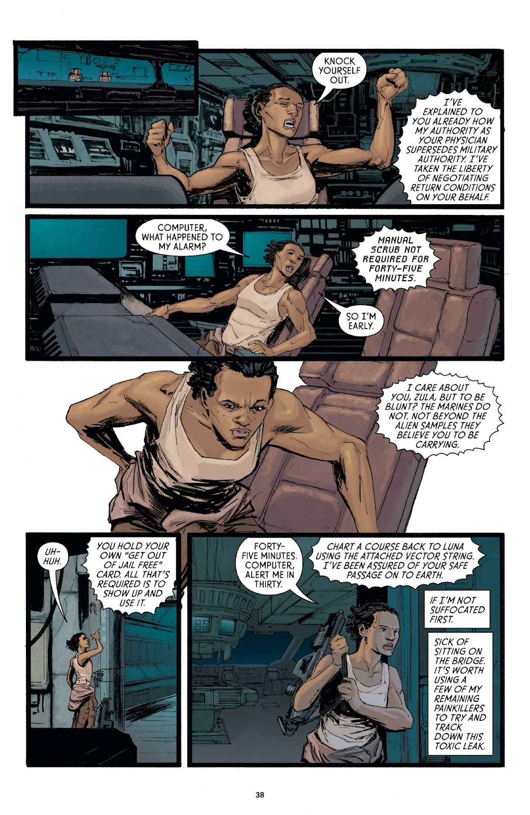 Aliens: Defiance issue TPB 2 - Page 37