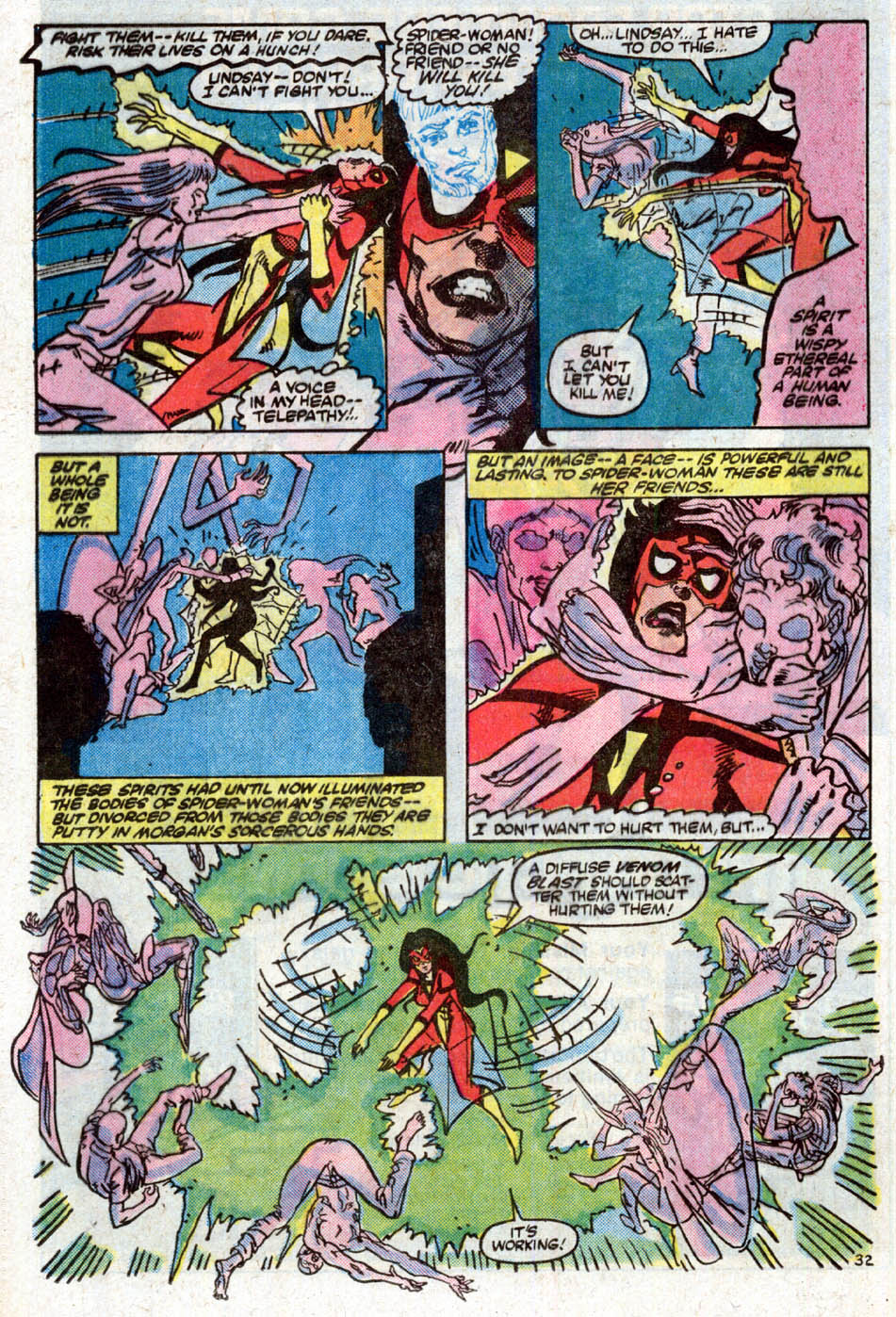 Read online Spider-Woman (1978) comic -  Issue #50 - 34