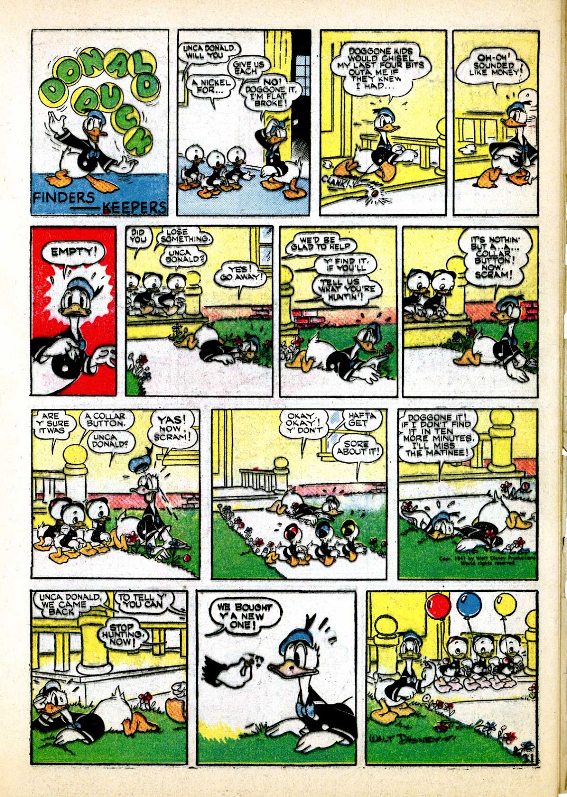 Walt Disney's Comics and Stories issue 35 - Page 22
