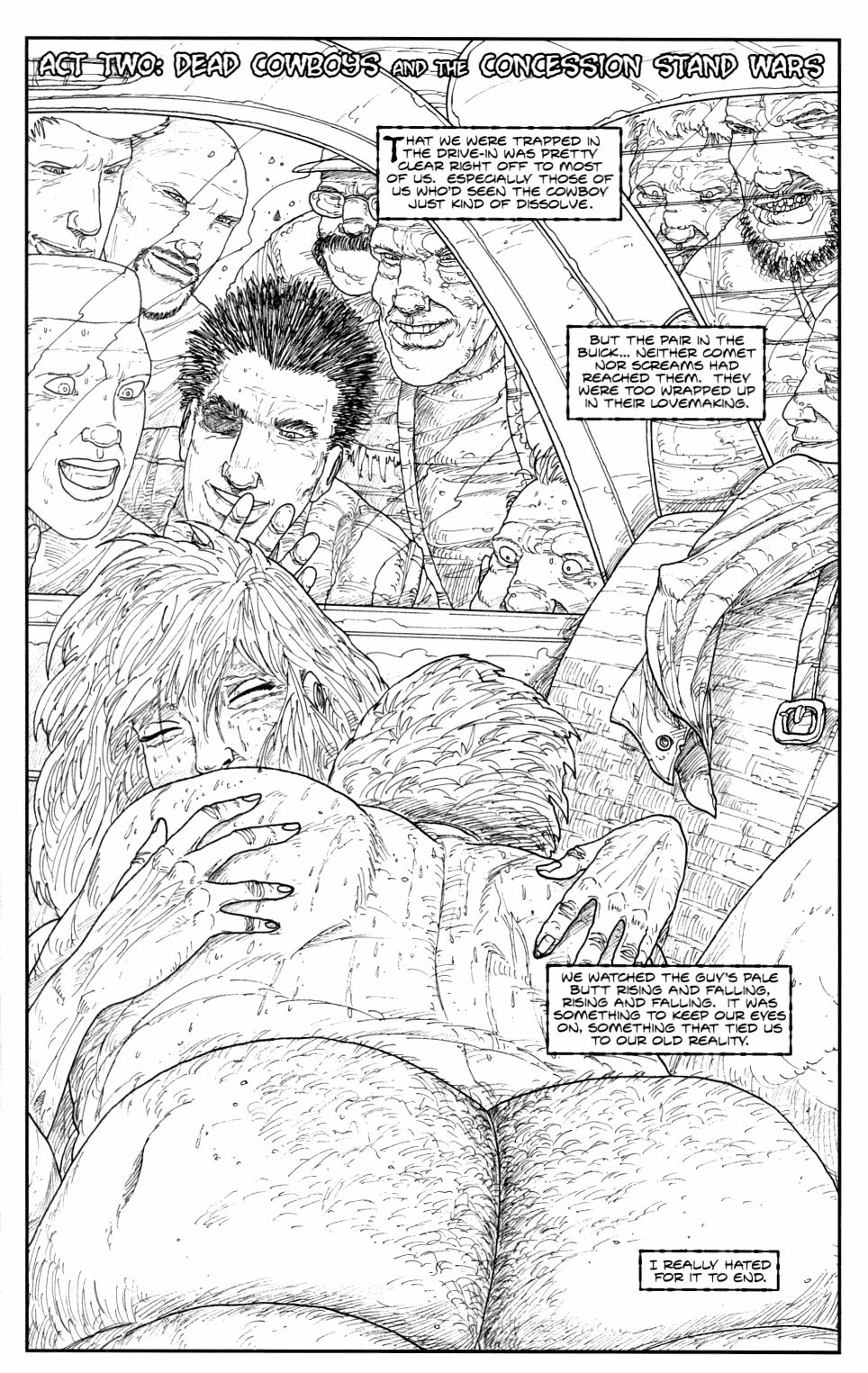 Read online Joe R. Lansdale's The Drive-In comic -  Issue #2 - 3