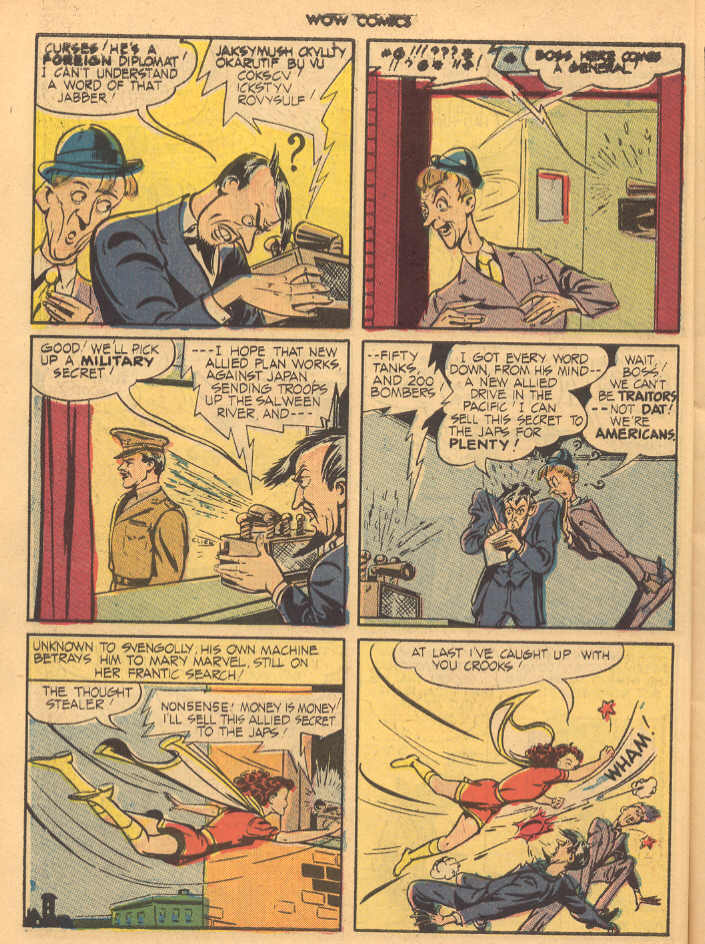 Read online Wow Comics comic -  Issue #22 - 10