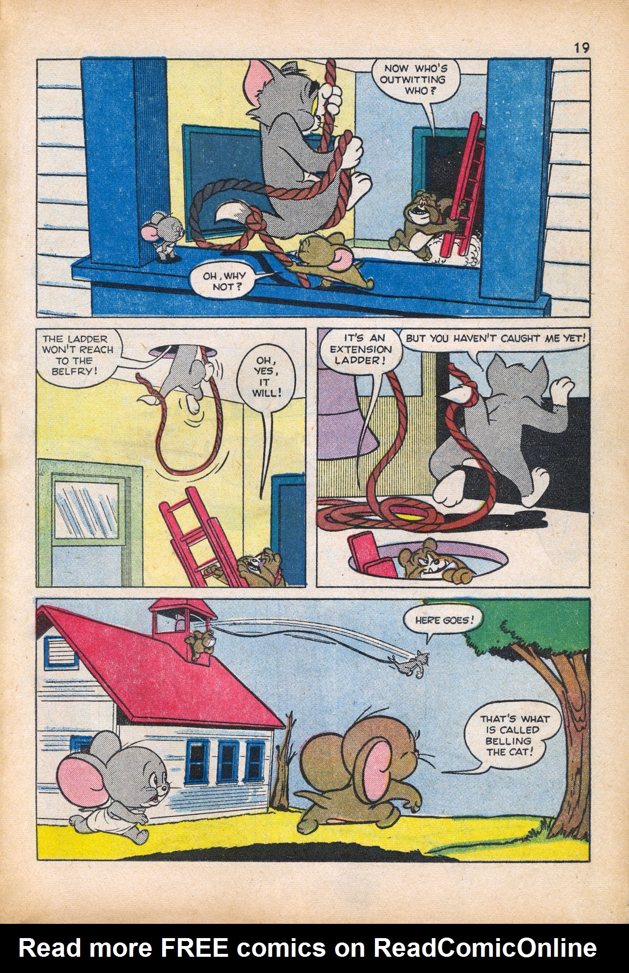Read online Tom & Jerry's Back to School comic -  Issue # TPB - 21