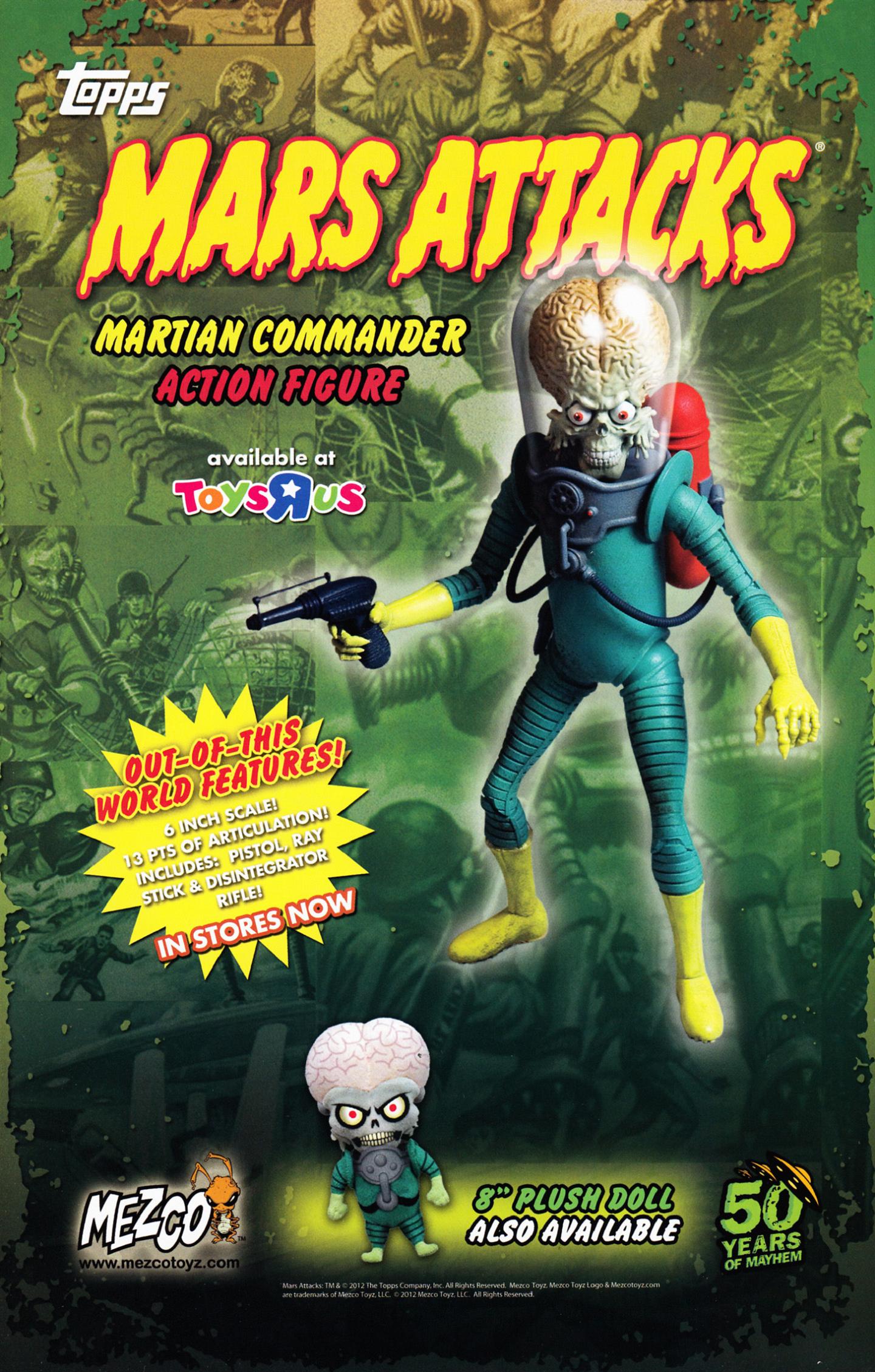 Read online Mars Attacks Zombie VS. Robots comic -  Issue # Full - 30