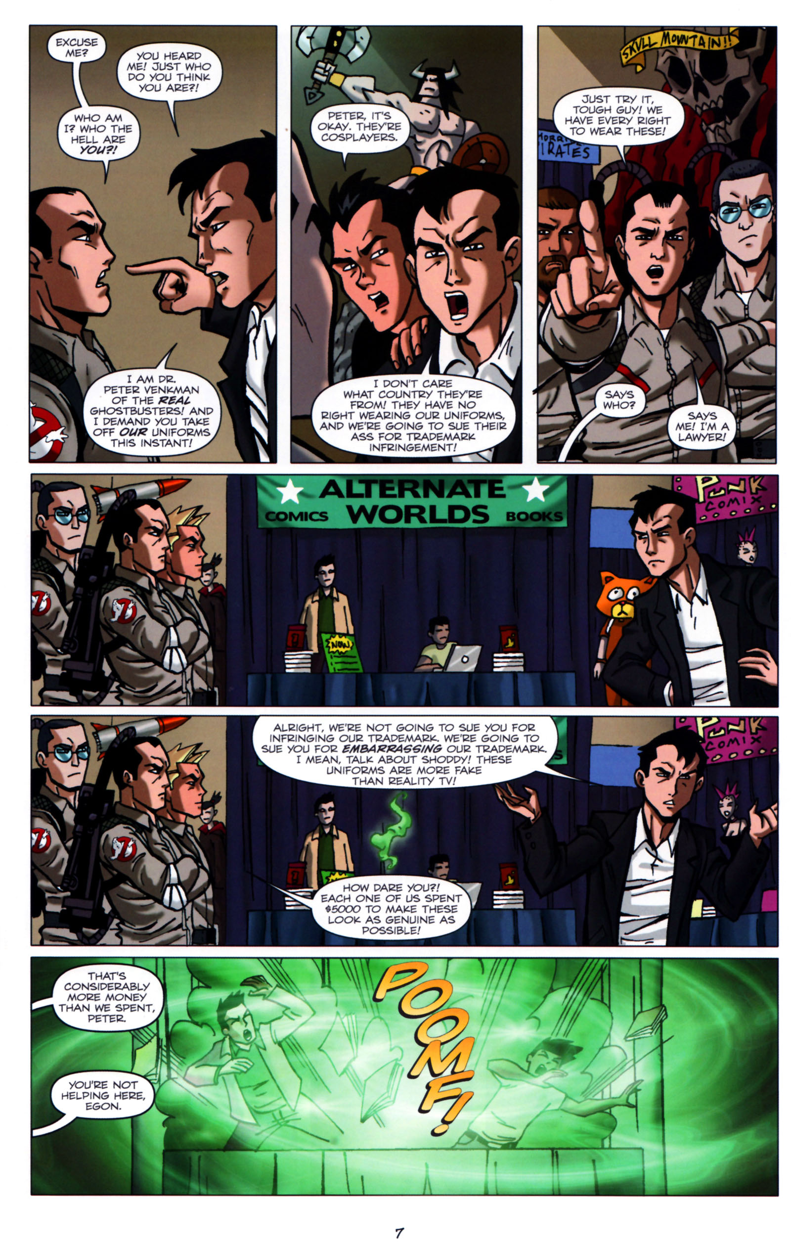 Read online Ghostbusters: Con-Volution comic -  Issue # Full - 10