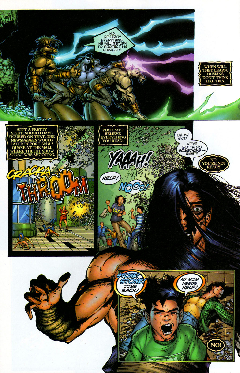 Read online Stone comic -  Issue #1 - 20