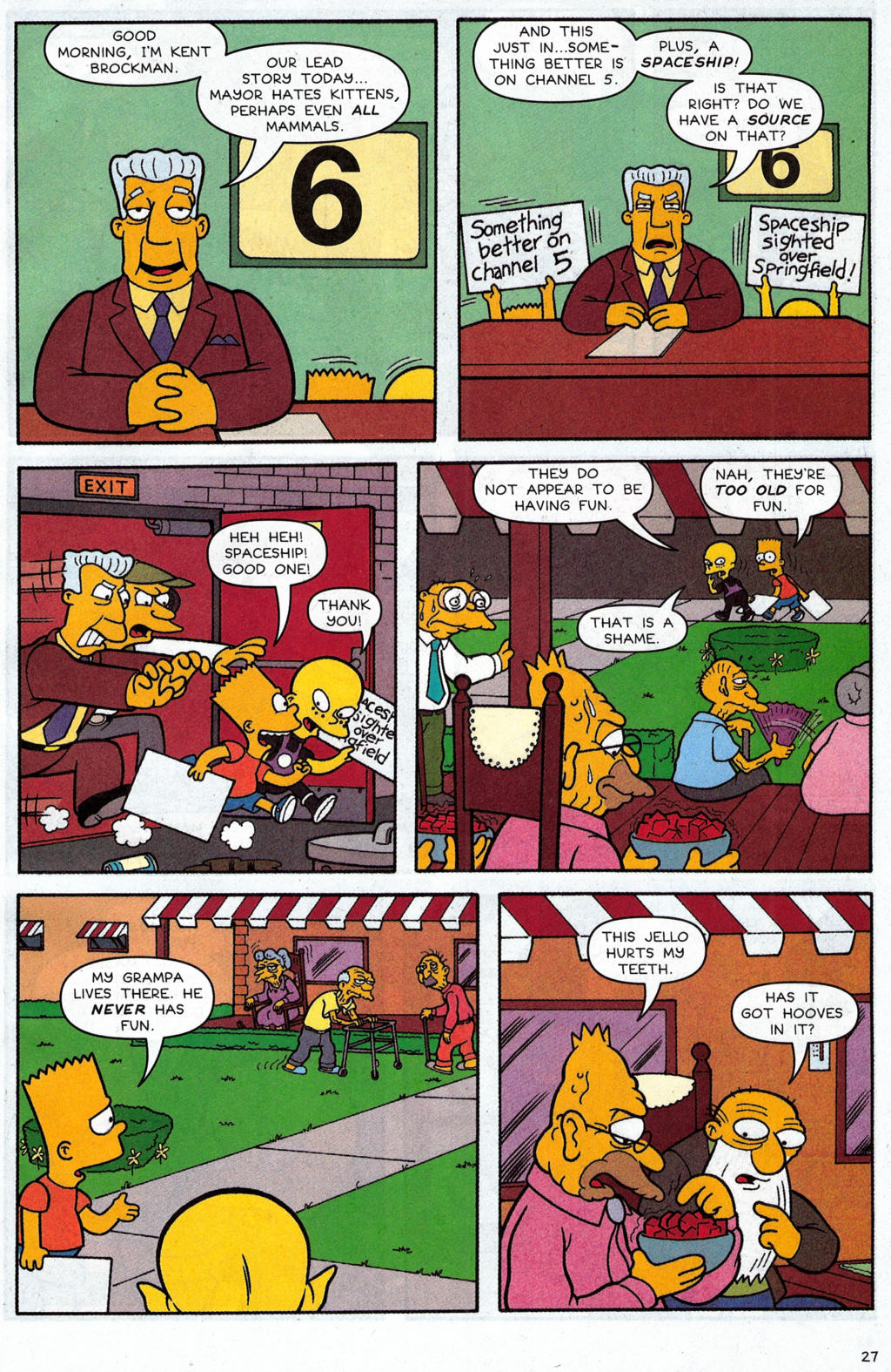 Read online Simpsons Comics Presents Bart Simpson comic -  Issue #33 - 21