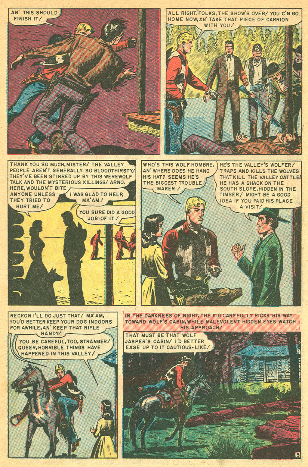 Read online Kid Colt Outlaw comic -  Issue #6 - 7