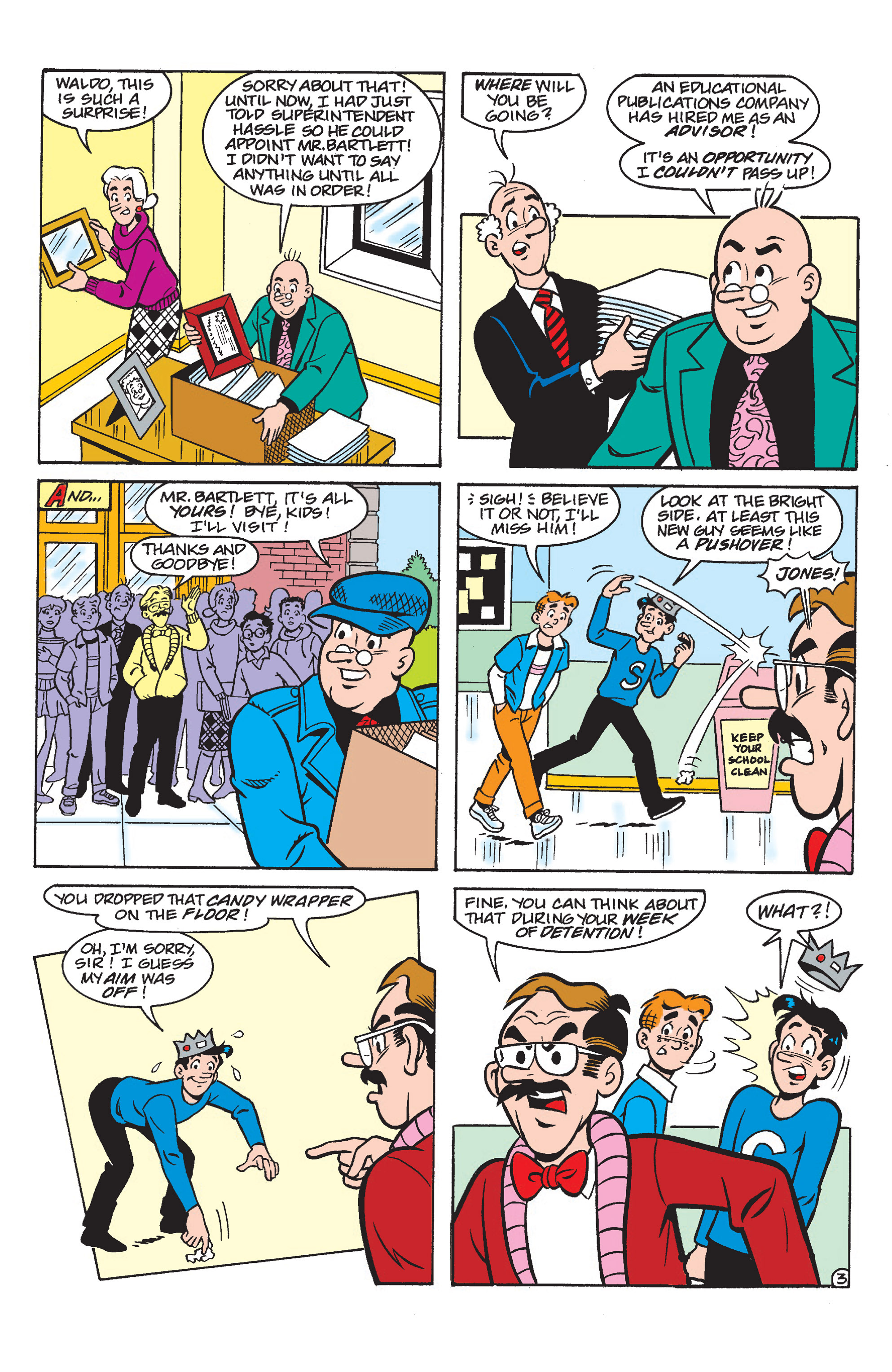 Read online Archie & Friends: Faculty Funnies comic -  Issue # TPB - 92