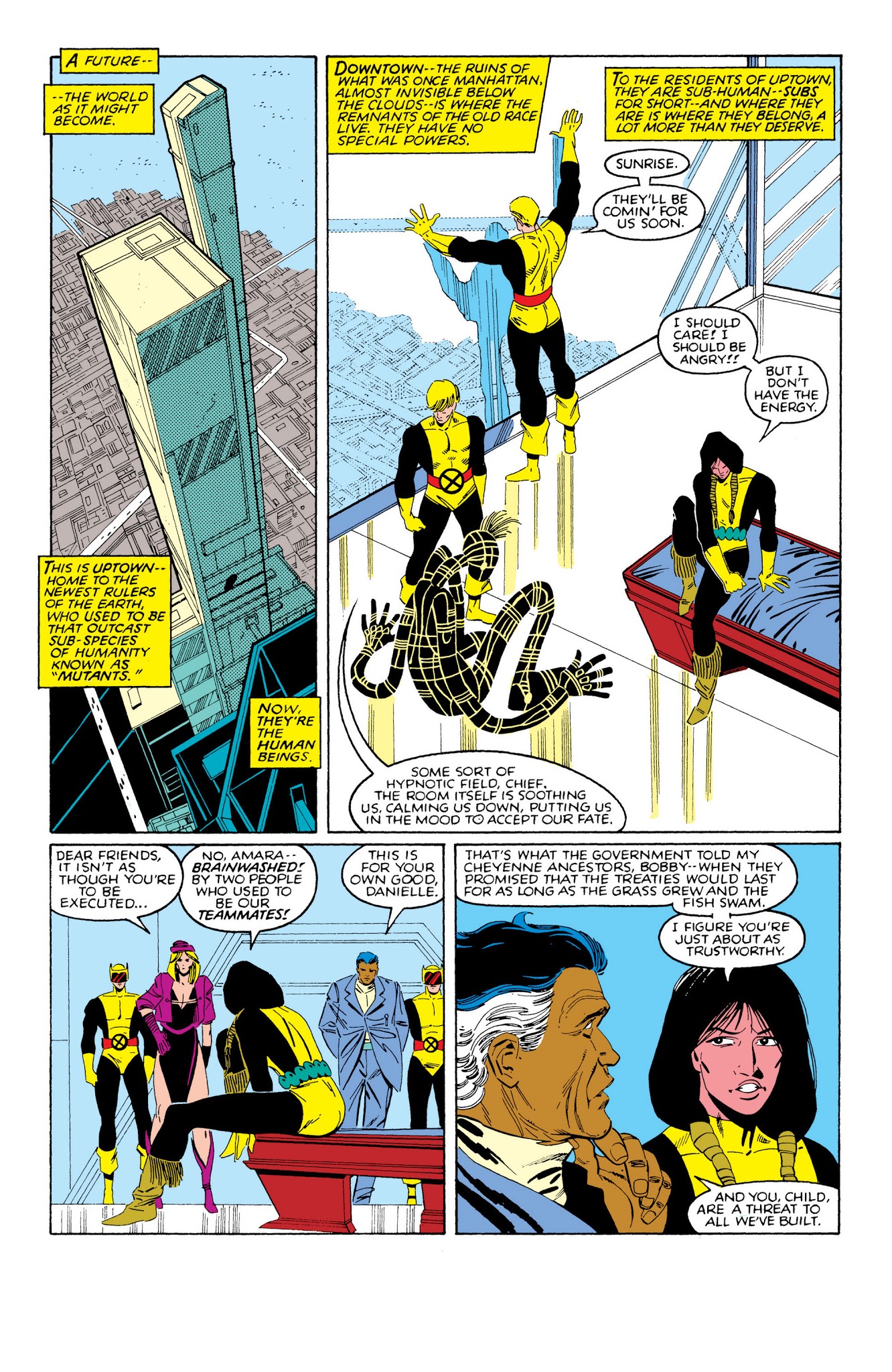 Read online New Mutants Classic comic -  Issue # TPB 7 - 71