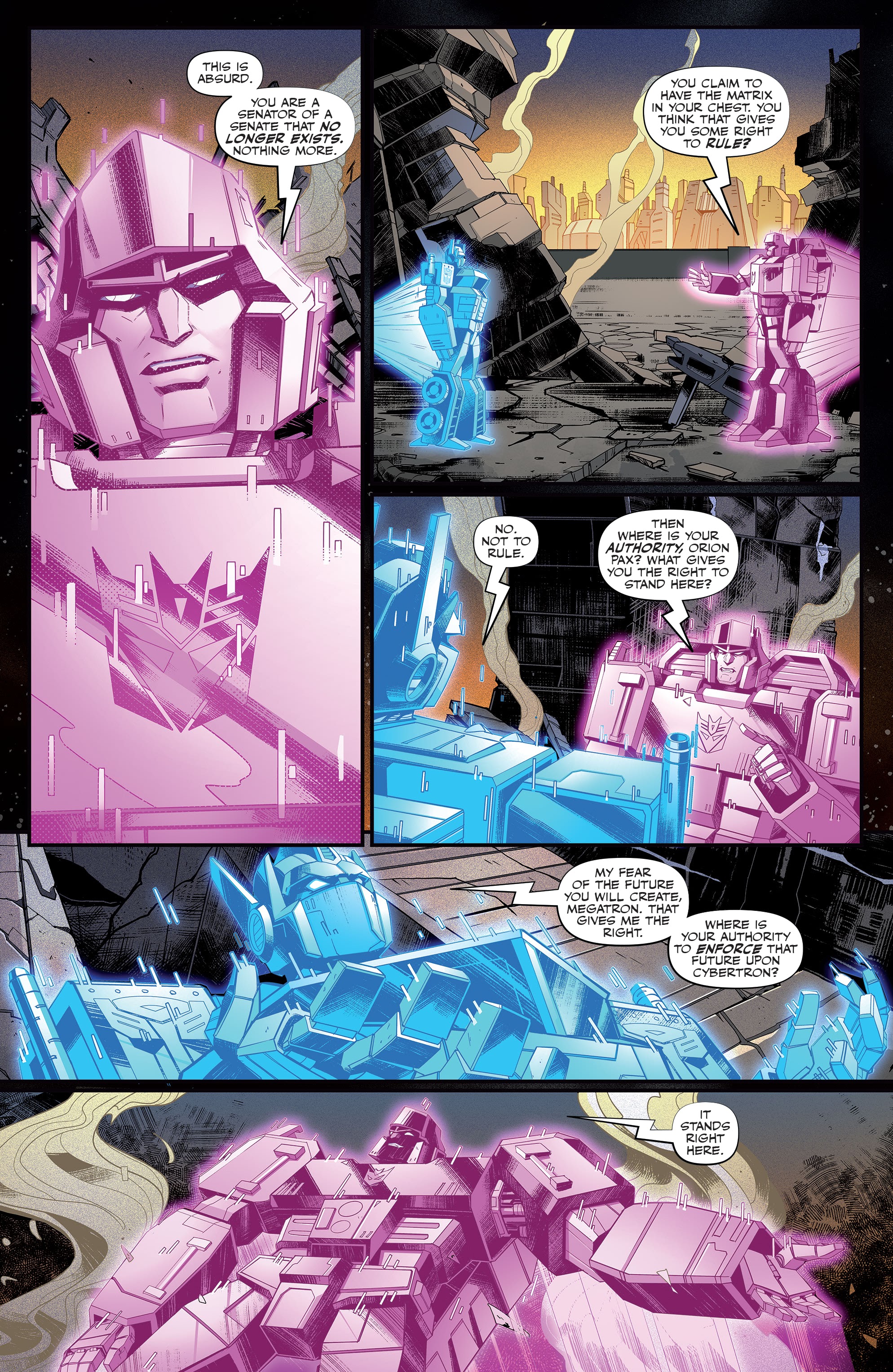 Read online Transformers (2019) comic -  Issue #30 - 5