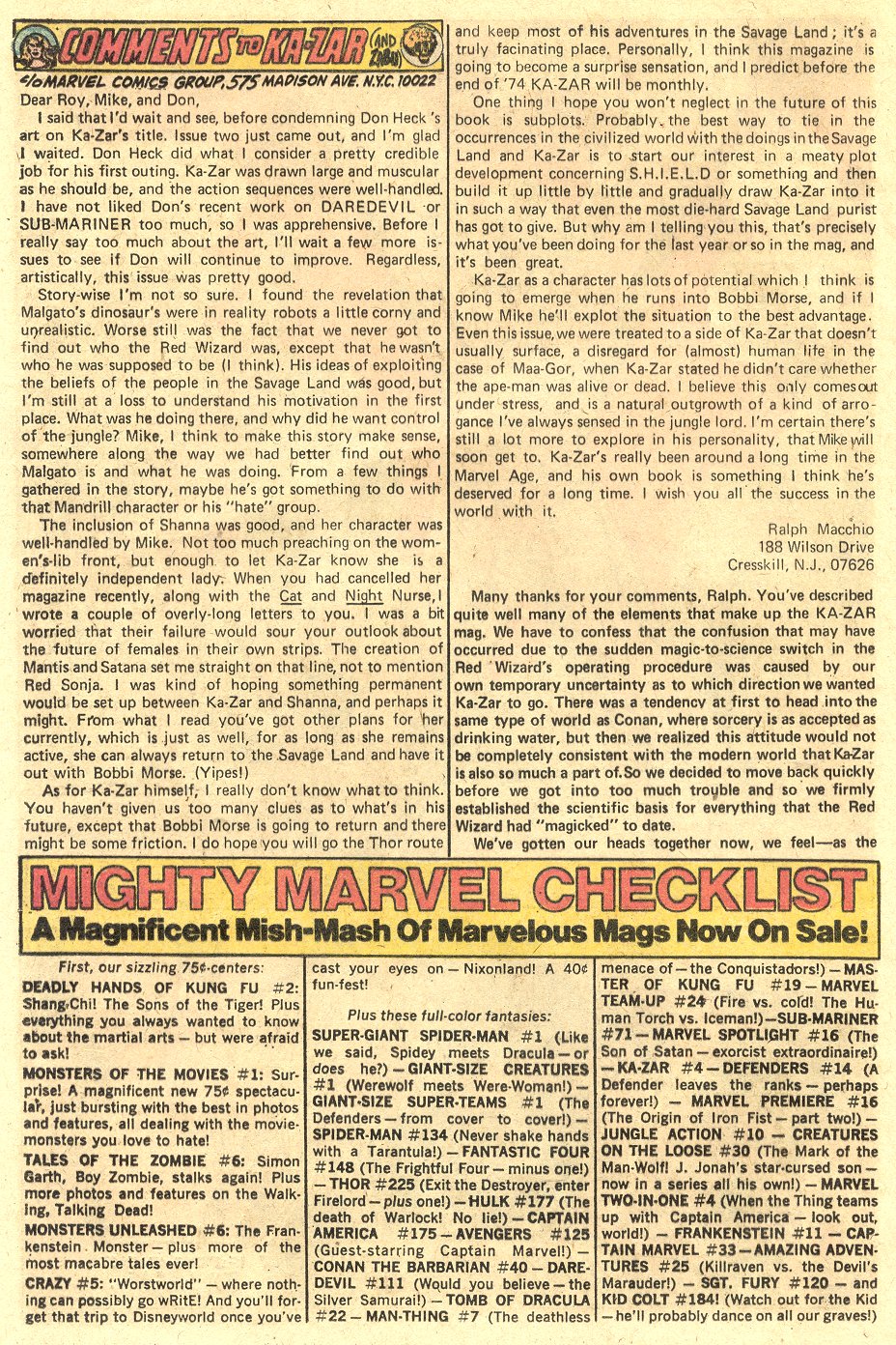 Read online Ka-Zar comic -  Issue #4 - 13