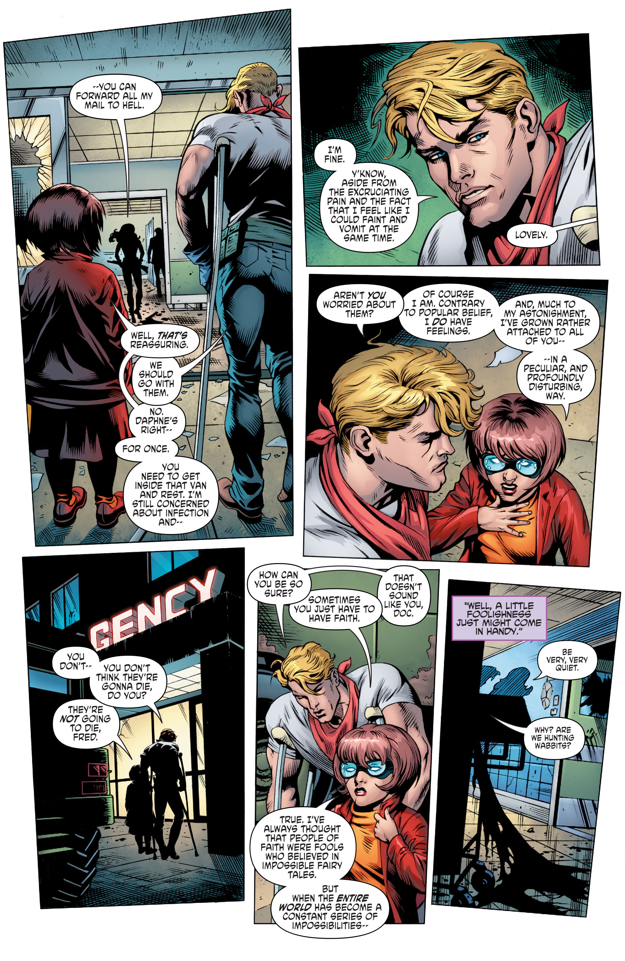 Read online Scooby Apocalypse comic -  Issue #8 - 11