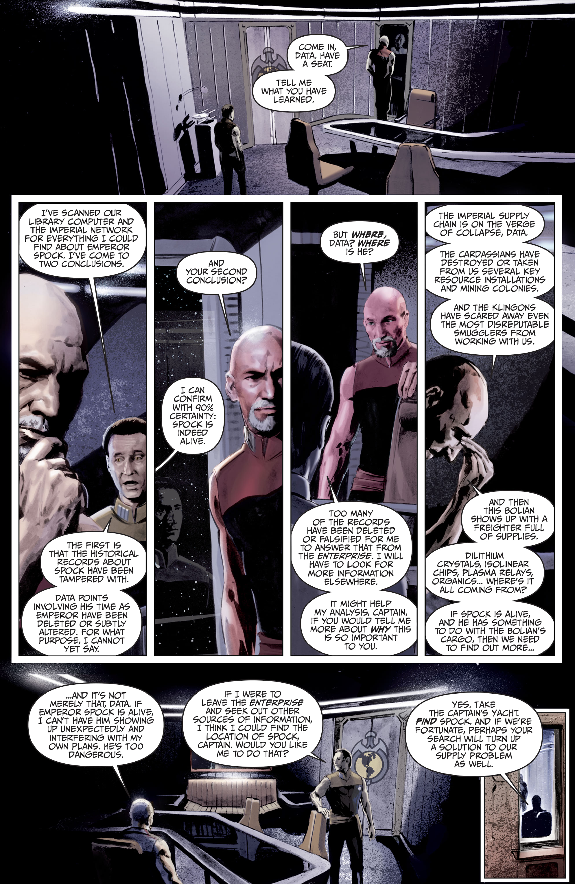 Read online Star Trek: The Next Generation: Mirror Universe Collection comic -  Issue # TPB (Part 3) - 42