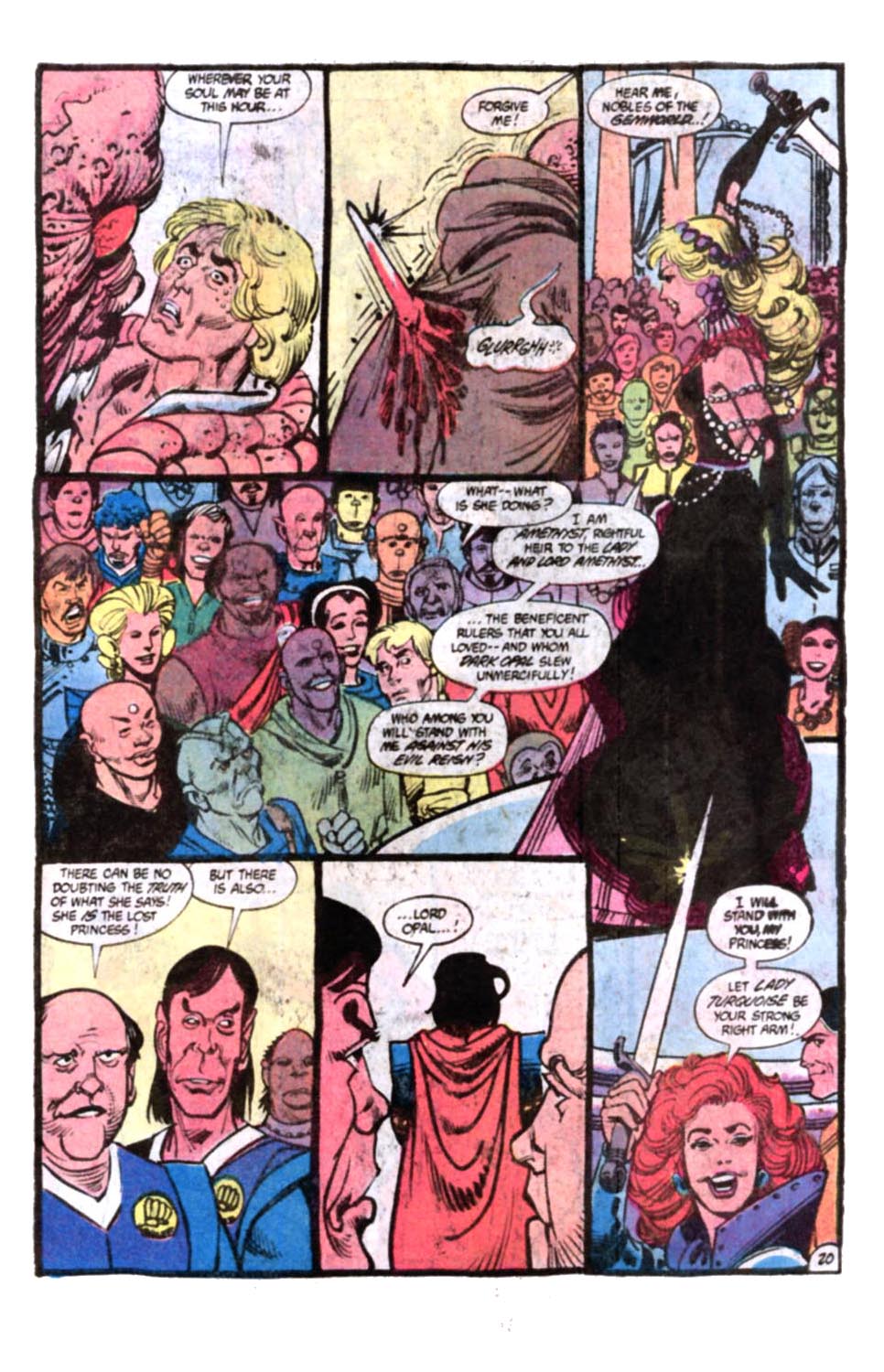 Read online Amethyst, Princess of Gemworld comic -  Issue #7 - 20