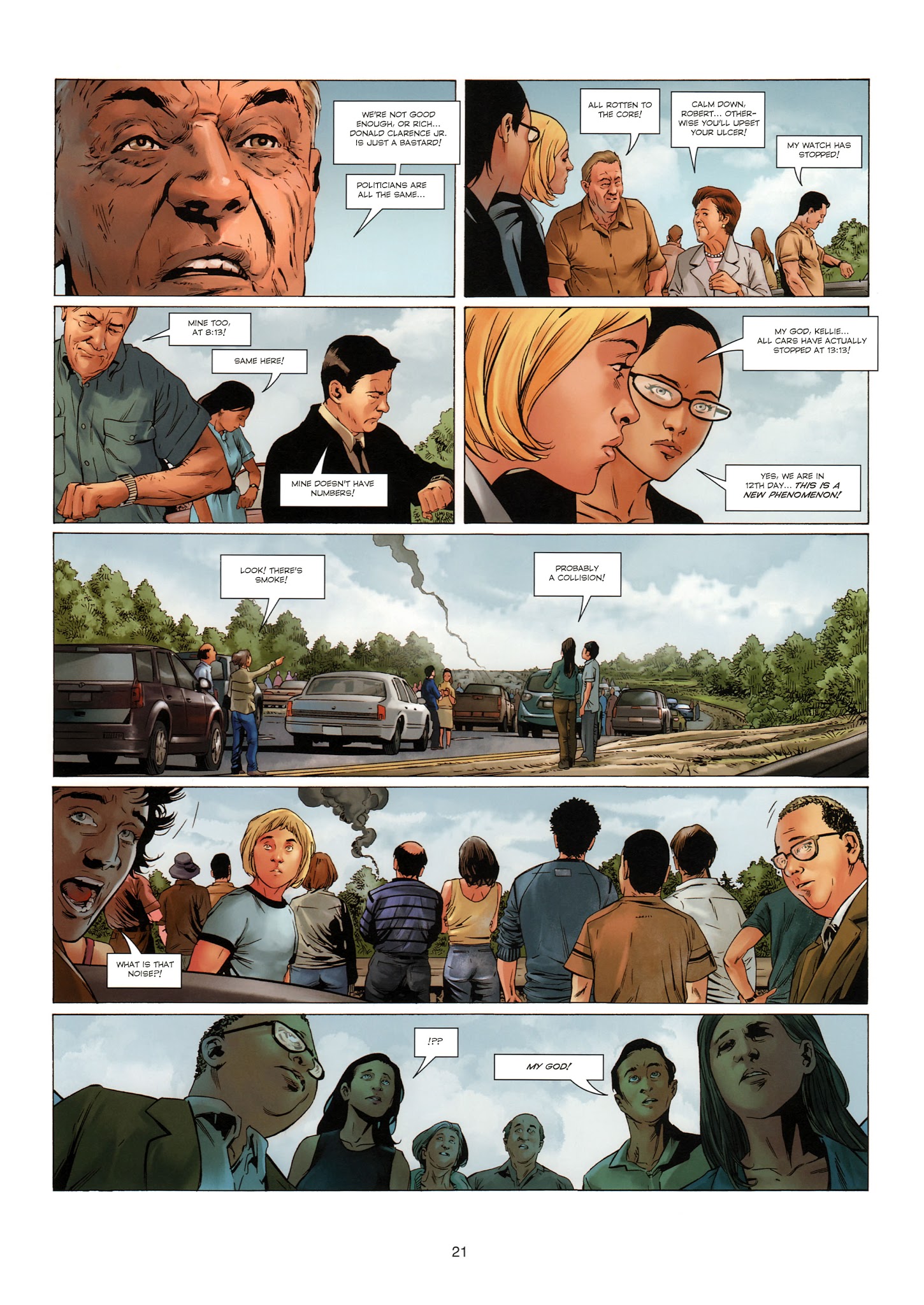 Read online Prometheus comic -  Issue #10 - 22