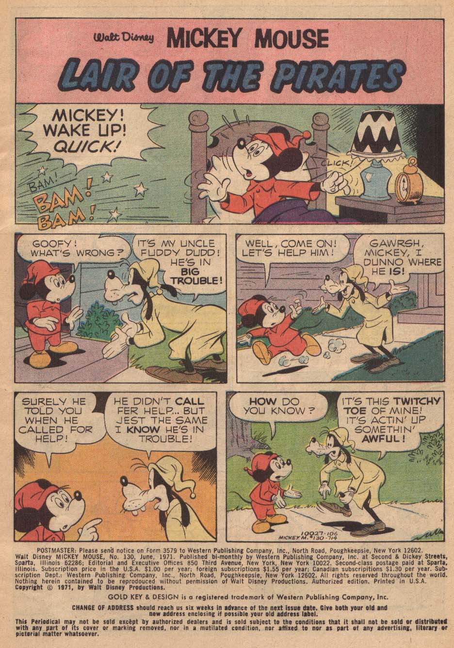 Read online Walt Disney's Mickey Mouse comic - Issue #130