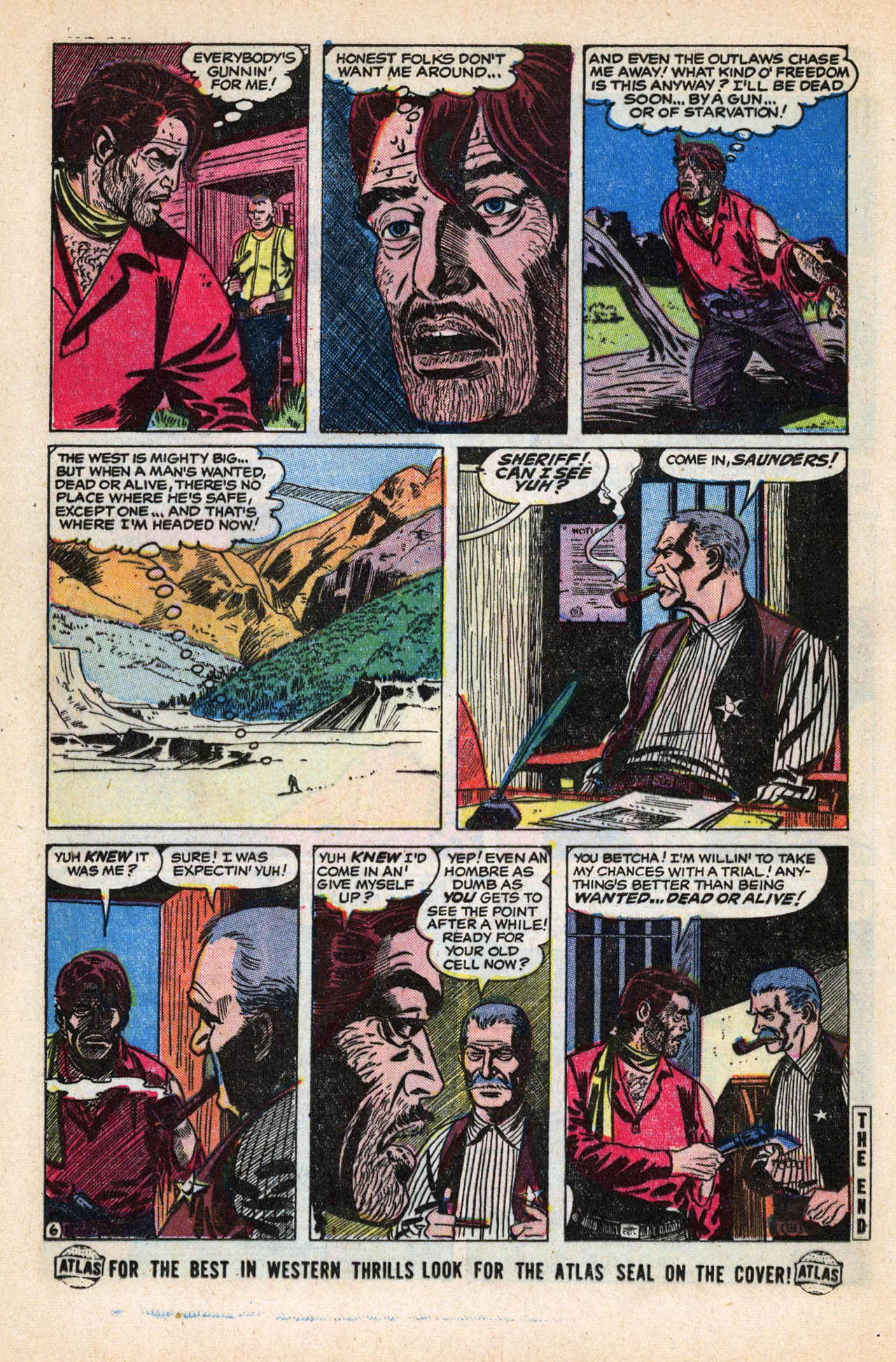 Read online Cowboy Action comic -  Issue #7 - 16