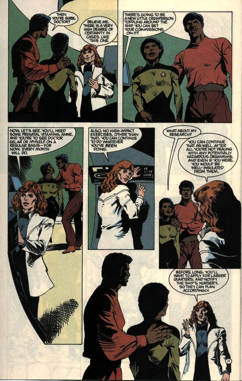 Read online Star Trek: The Next Generation (1989) comic -  Issue #15 - 12
