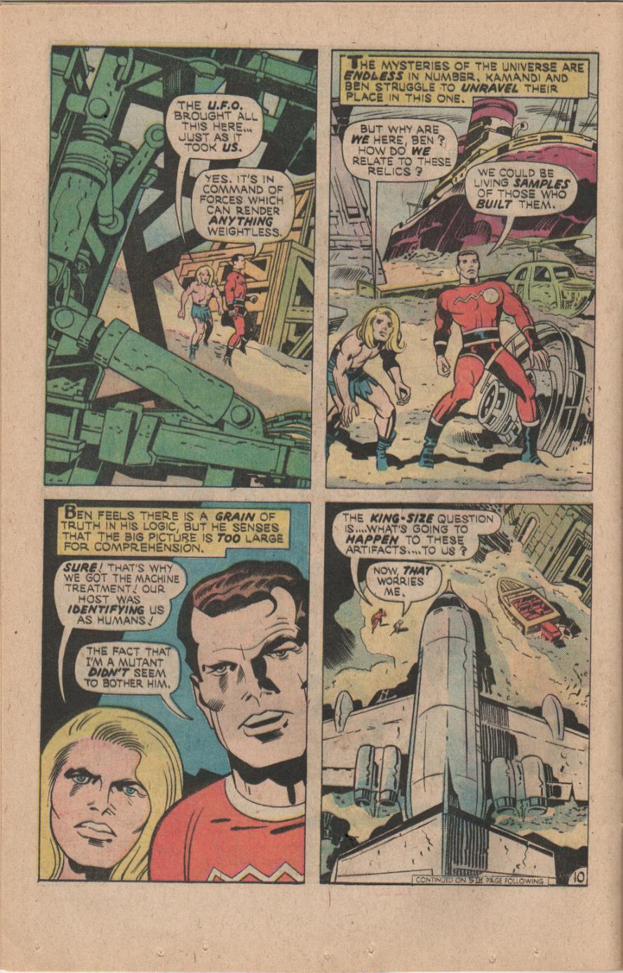 Read online Kamandi, The Last Boy On Earth comic -  Issue #30 - 16