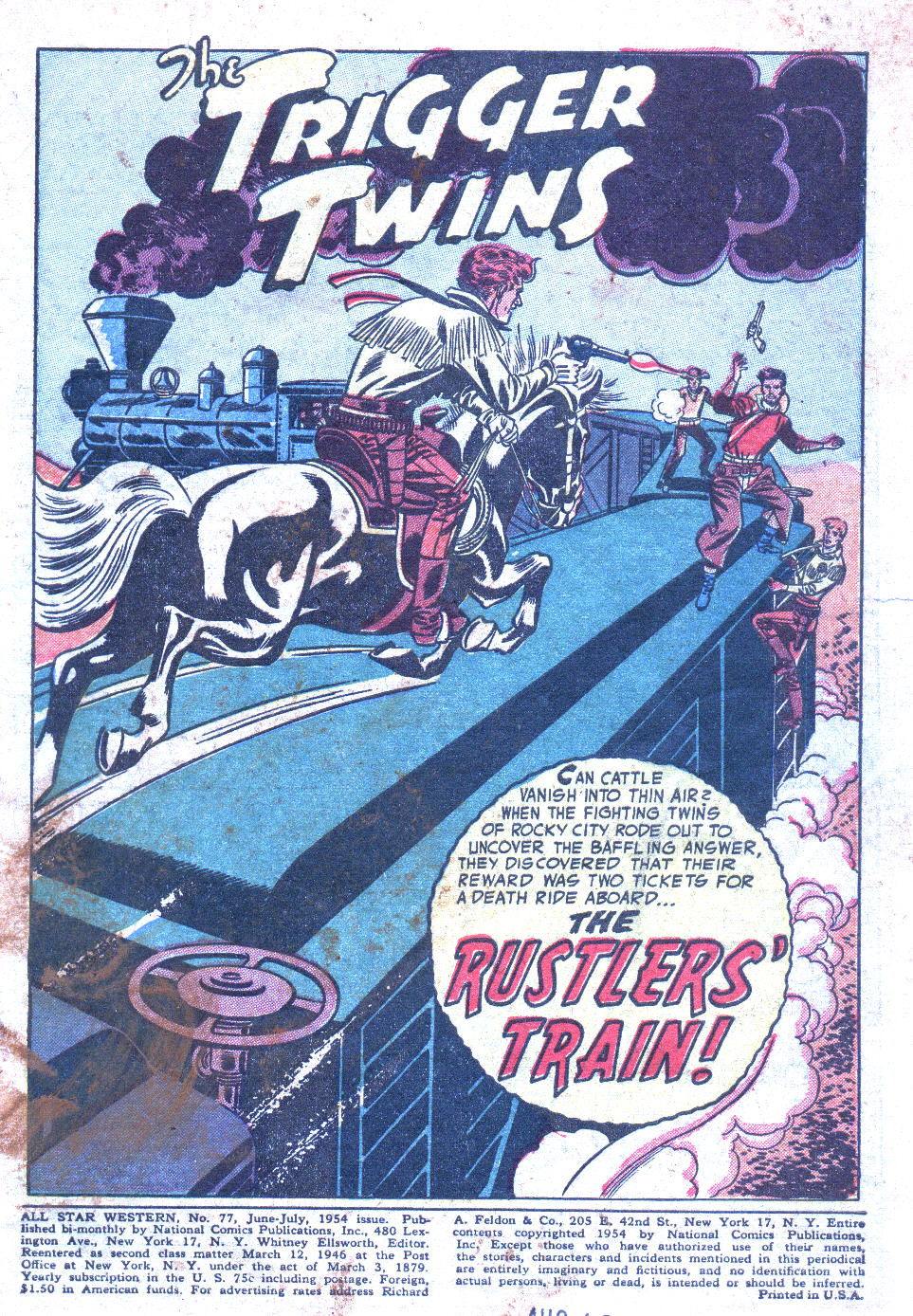 Read online All-Star Western (1951) comic -  Issue #77 - 3