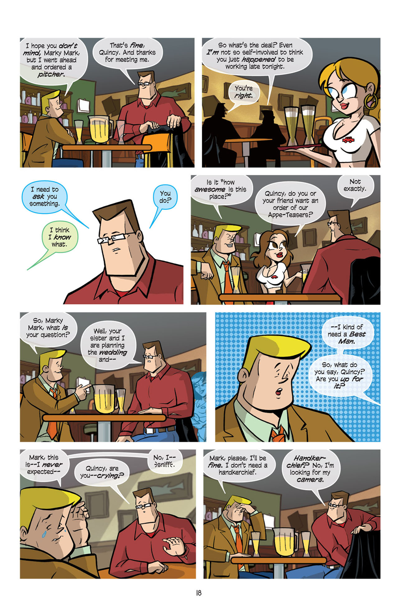 Read online Love and Capes comic -  Issue #9 - 19