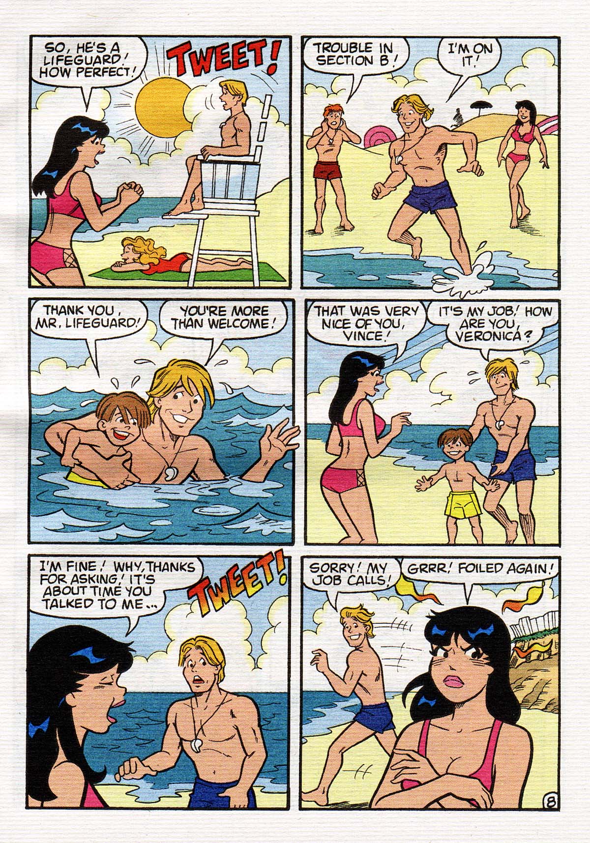 Read online Betty and Veronica Digest Magazine comic -  Issue #149 - 50