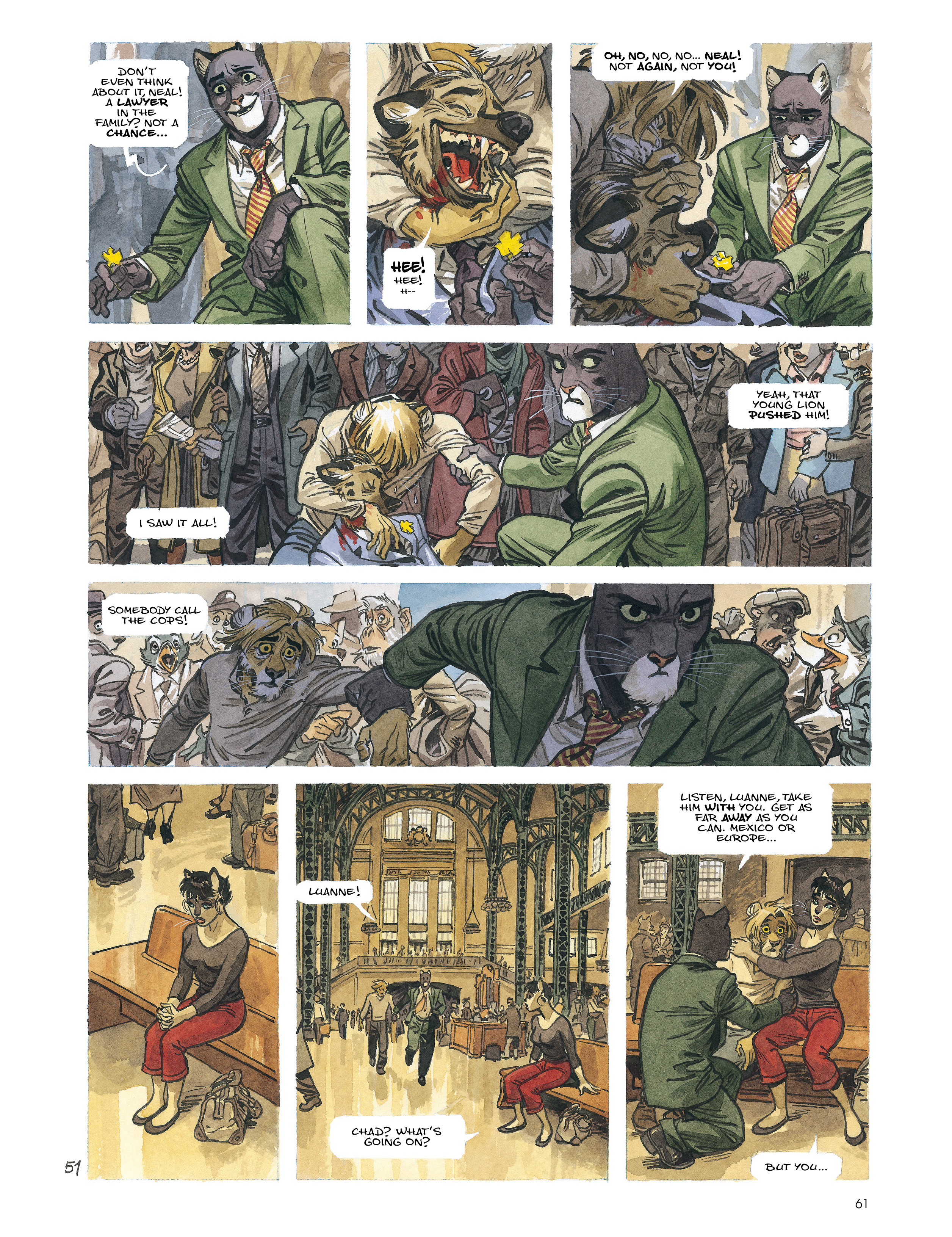 Read online Blacksad: Amarillo comic -  Issue # Full - 60