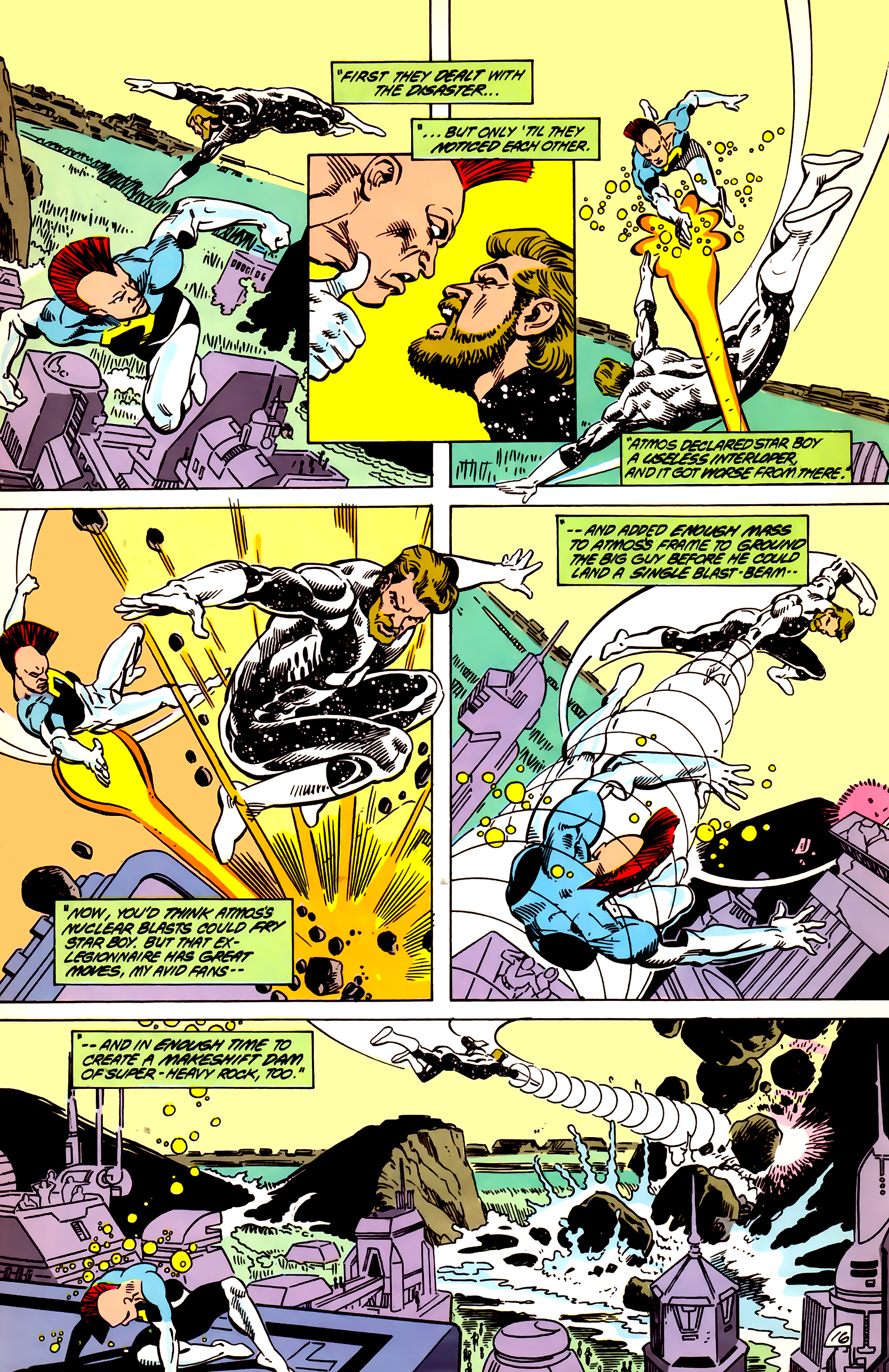 Read online Legion of Super-Heroes (1984) comic -  Issue #55 - 17