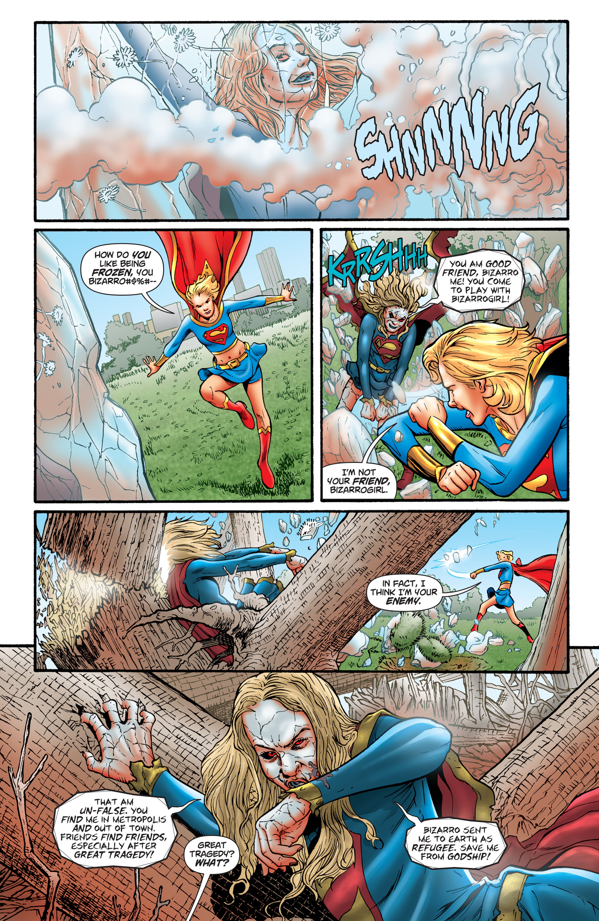 Read online Supergirl (2005) comic -  Issue #55 - 14