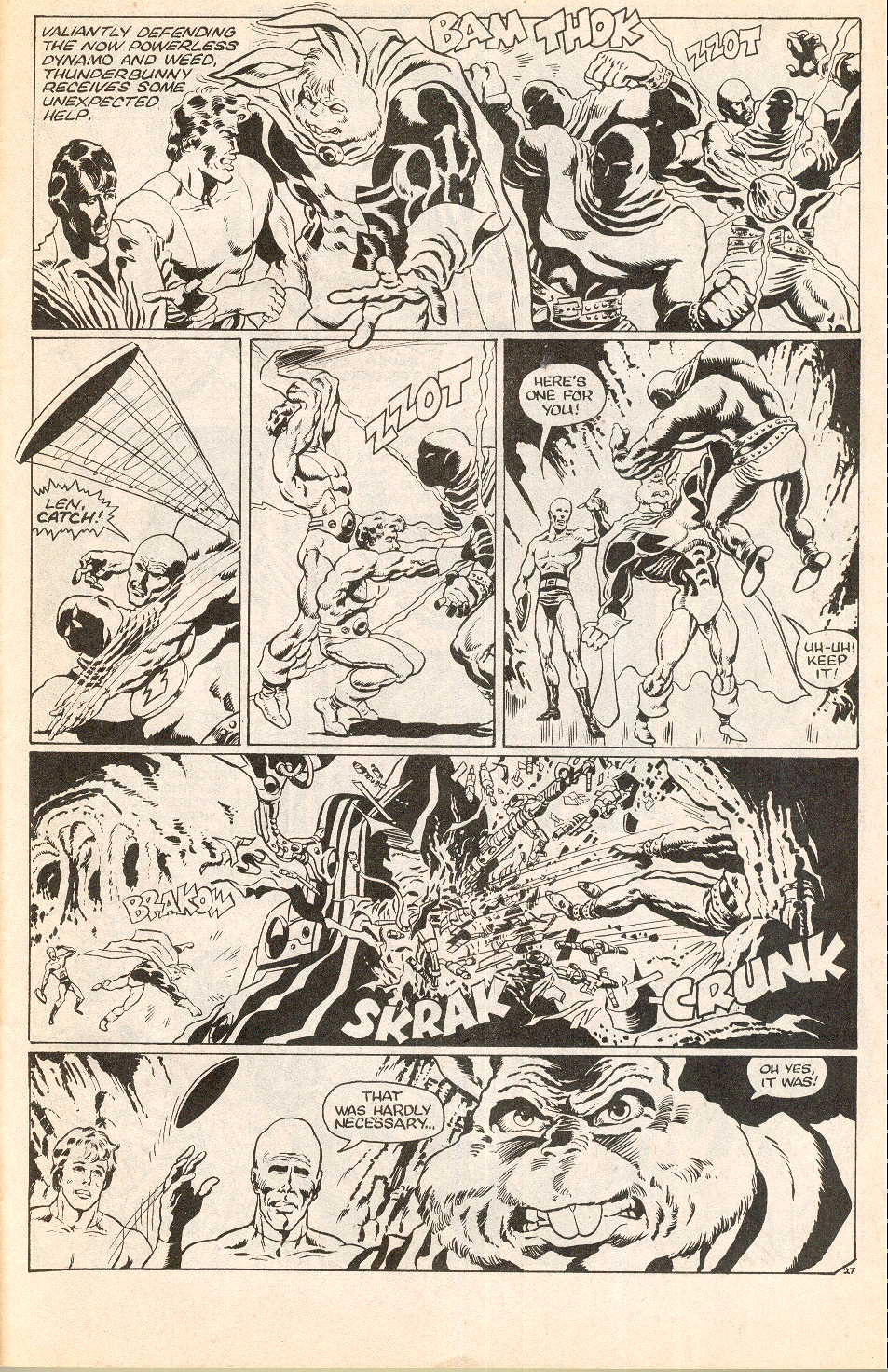 Read online Thunderbunny comic -  Issue #11 - 29