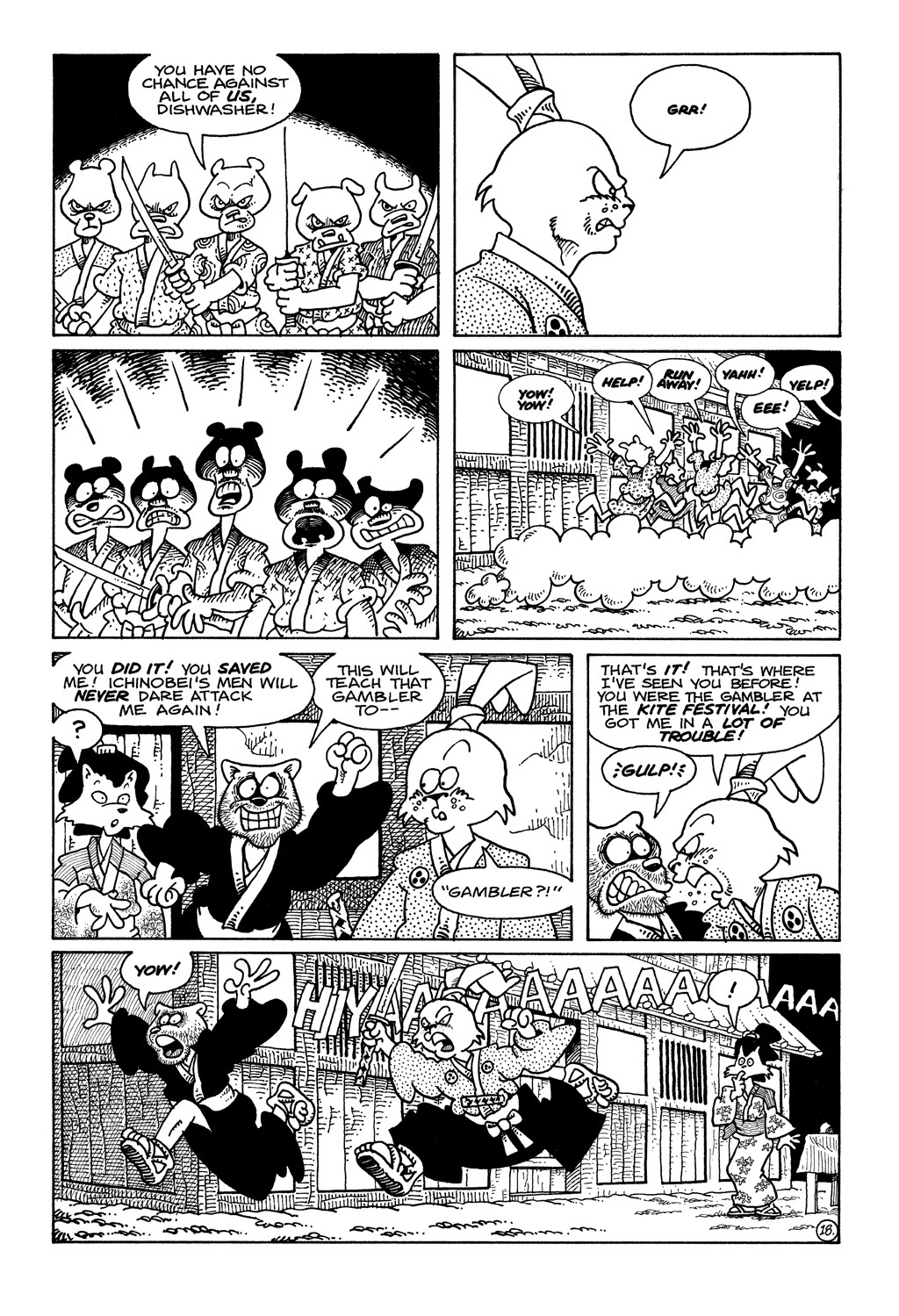 Read online Usagi Yojimbo (1987) comic -  Issue #32 - 19