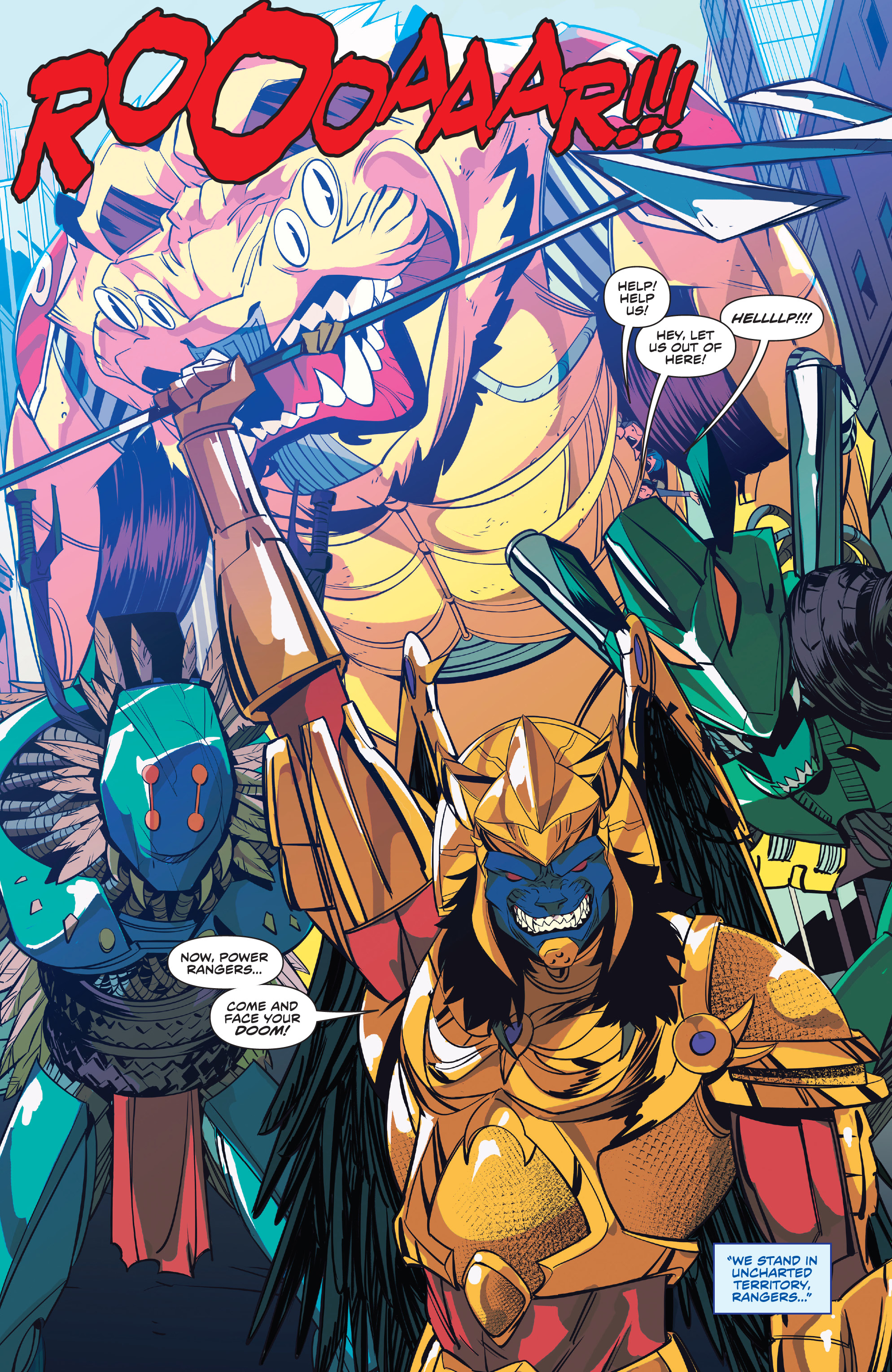 Read online Mighty Morphin Power Rangers comic -  Issue #46 - 22