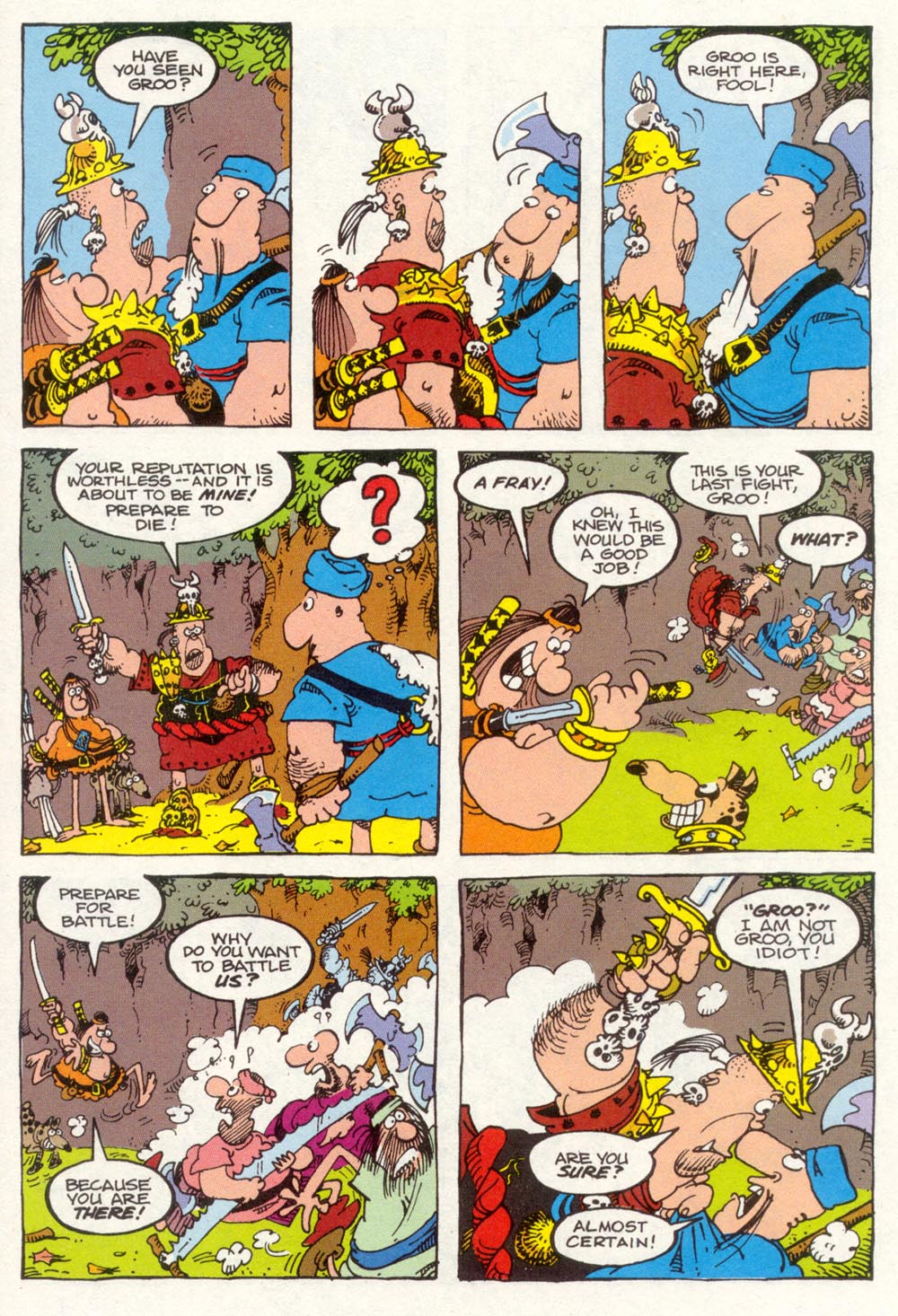 Read online Sergio Aragonés Groo the Wanderer comic -  Issue #91 - 15
