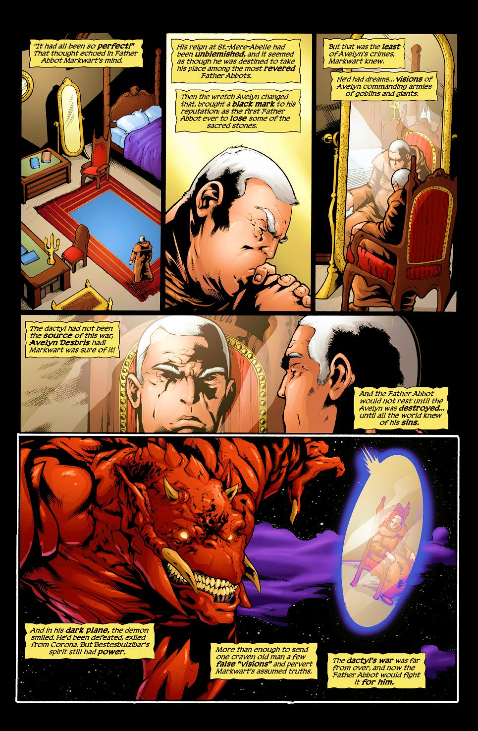 Read online DemonWars: The Demon Spirit comic -  Issue #1 - 12