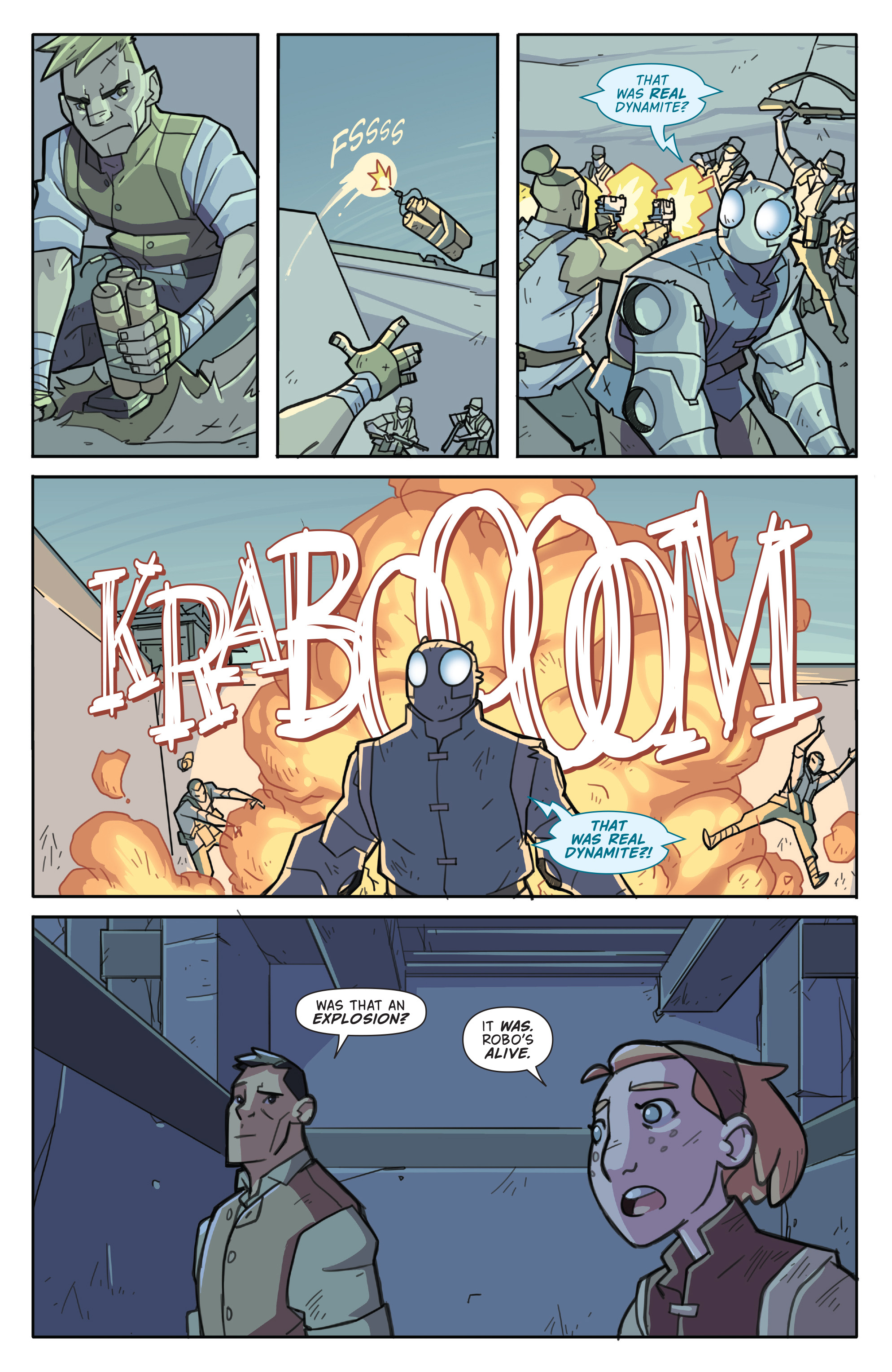 Read online Atomic Robo and the Temple of Od comic -  Issue #4 - 17