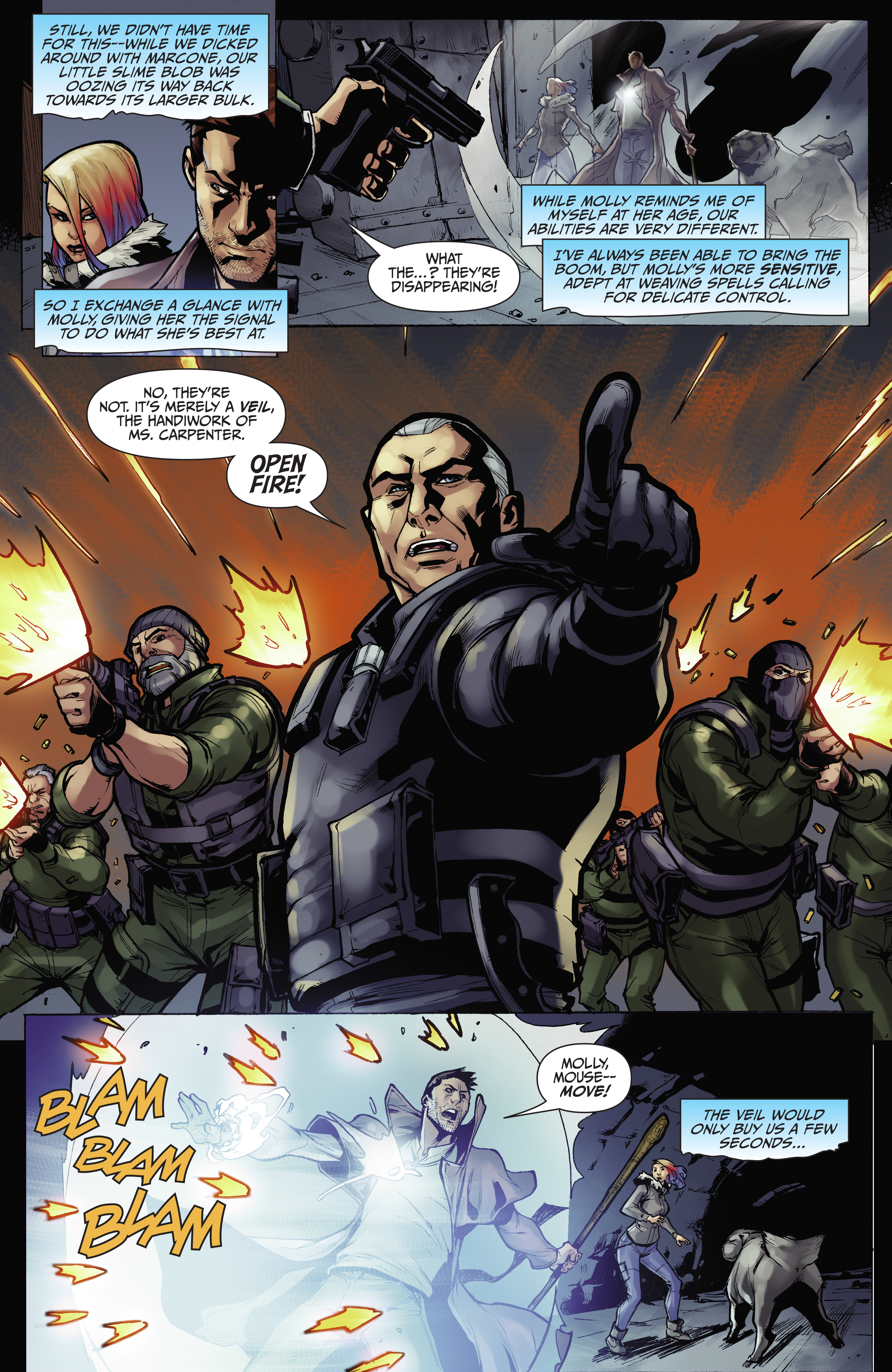 Read online Jim Butcher's The Dresden Files: Down Town comic -  Issue #4 - 4
