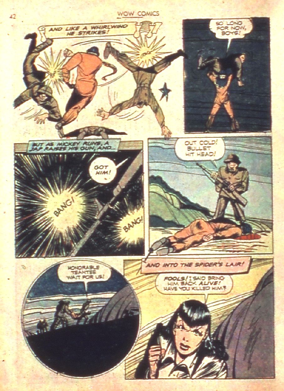 Read online Wow Comics comic -  Issue #7 - 42